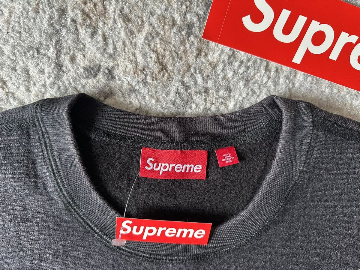 Supreme SUPREME WASHED BOX LOGO CREWNECK SS25 Size US XL / EU 56 / 4 - 3 Thumbnail
