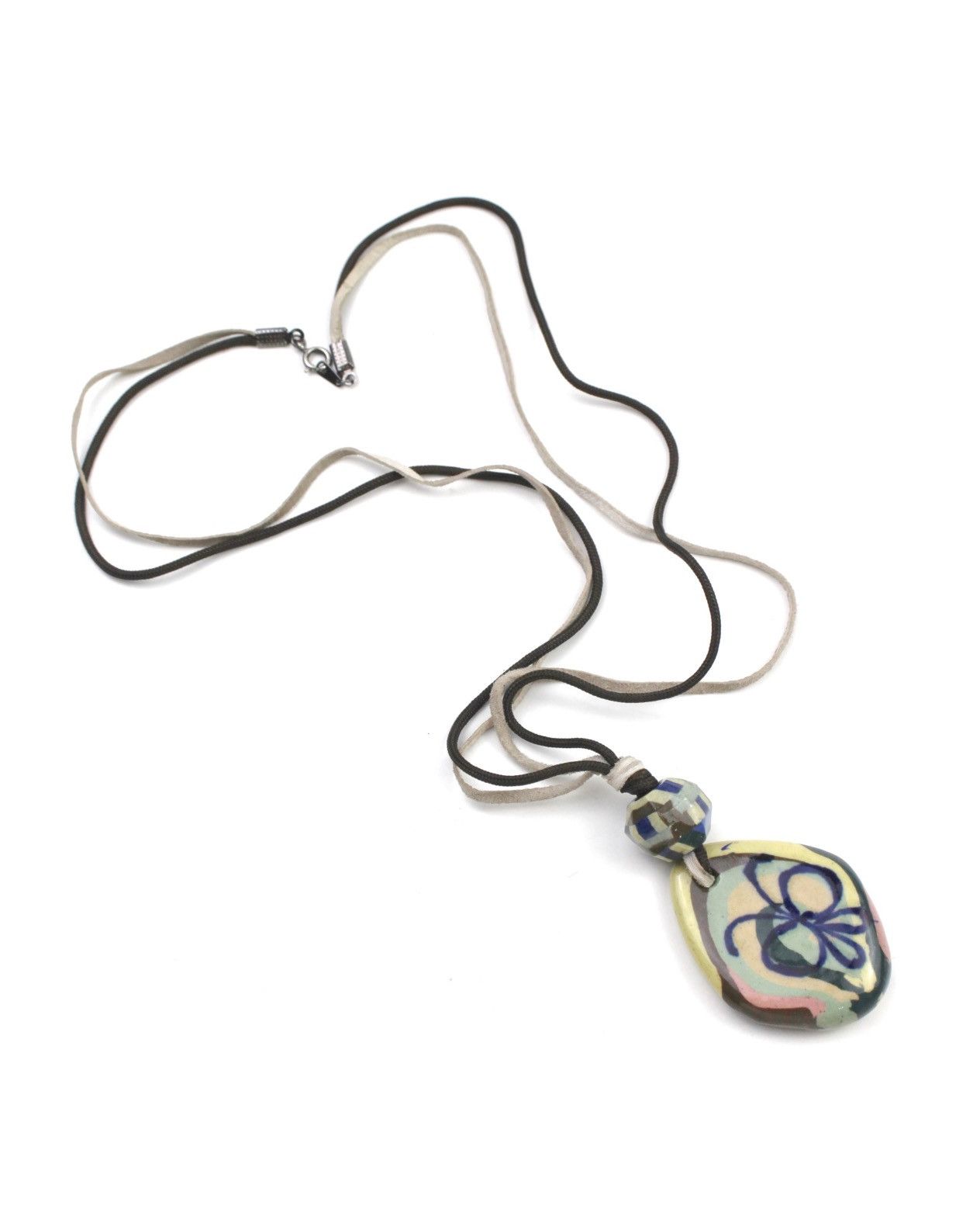 Hysteric Glamour 2000S JAPANESE MADE HANDCRAFTED CERAMIC PENDANT NECKLACE Size ONE SIZE - 2 Thumbnail