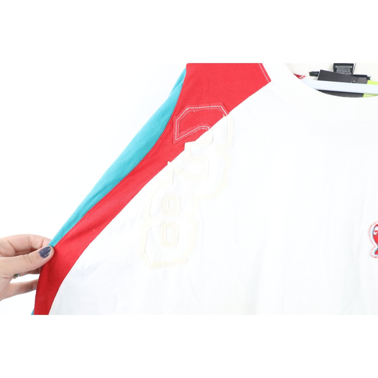 Marithe + Francois Girbaud × Vintage NOS Vintage 90s Marithe Francois Girbaud Torch T-Shirt 3XL Size US XXL / EU 58 / 5 - 5 Thumbnail