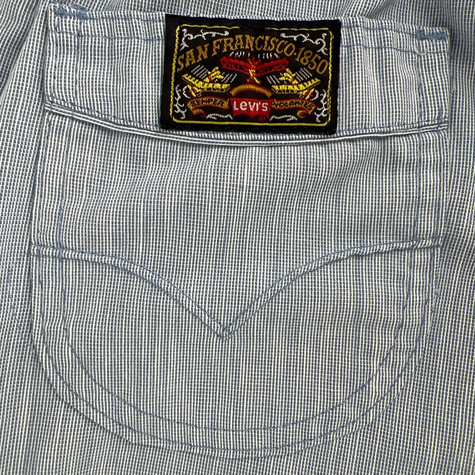 Levi's × Vintage 70s Levis pants white tab 1970s vintage Size US 28 / EU 44 - 8 Thumbnail