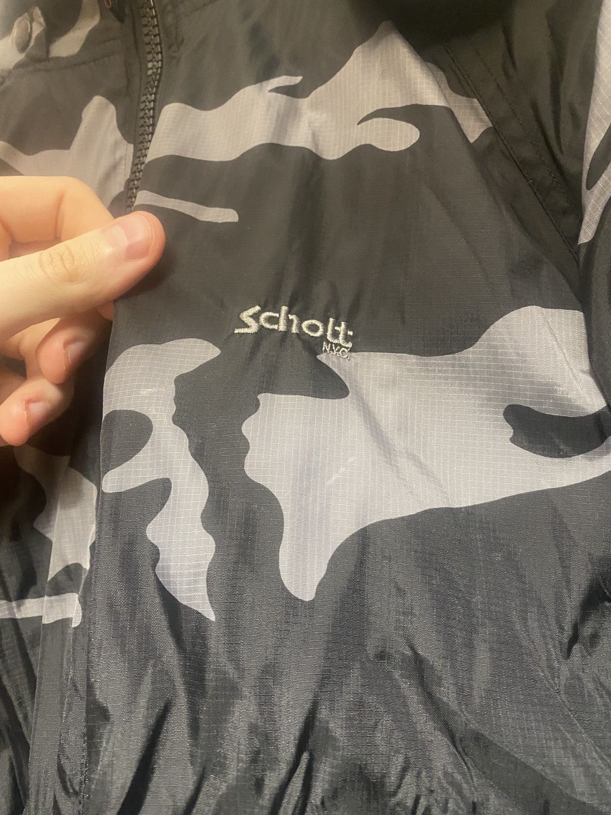 Schott Schott Archive sherpa Military Flight Jacket N4A Camo Rare Size US M / EU 48-50 / 2 - 8 Thumbnail