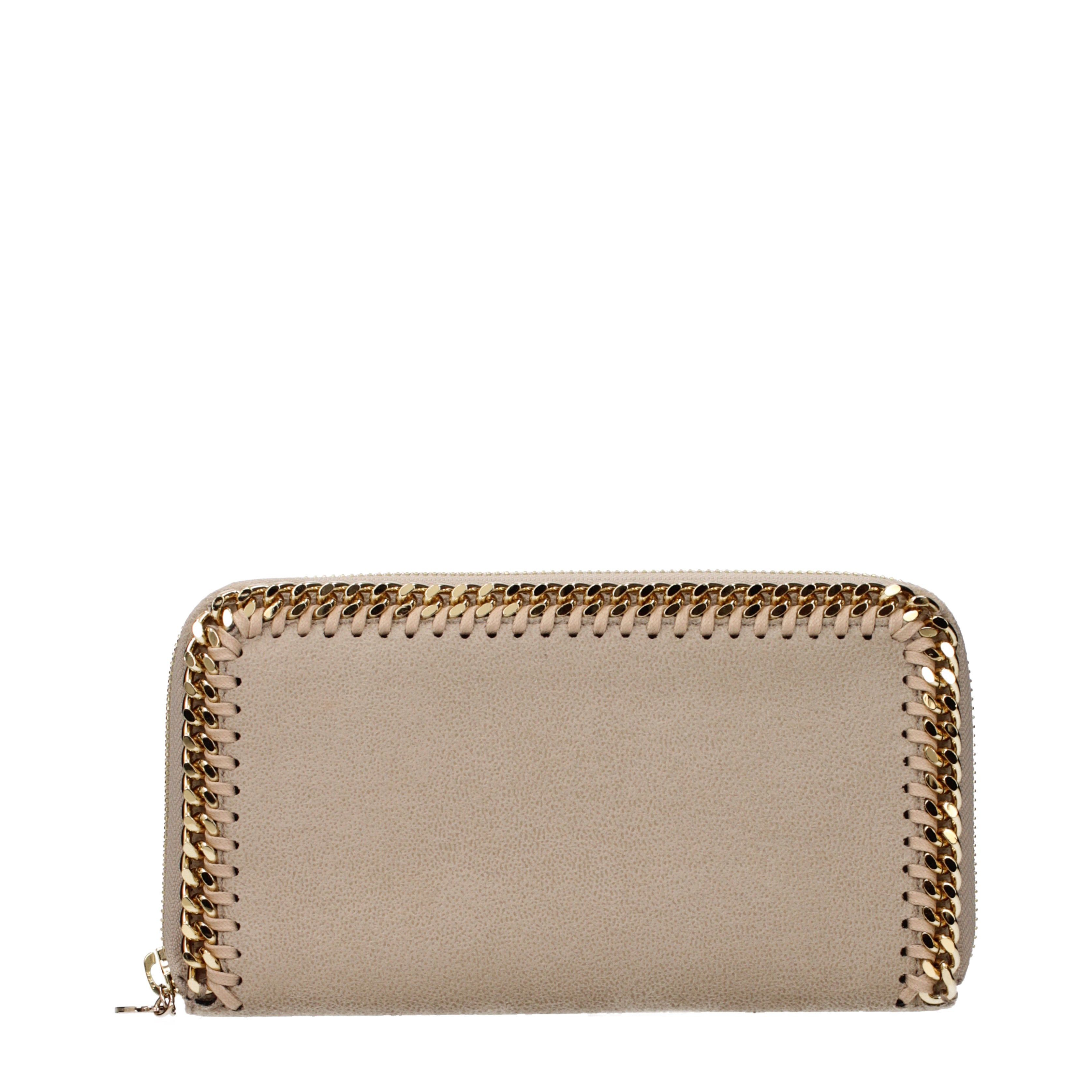 Stella McCartney Stella McCartney Wallets Women Eco Suede Beige/Butter Size ONE SIZE - 1 Thumbnail