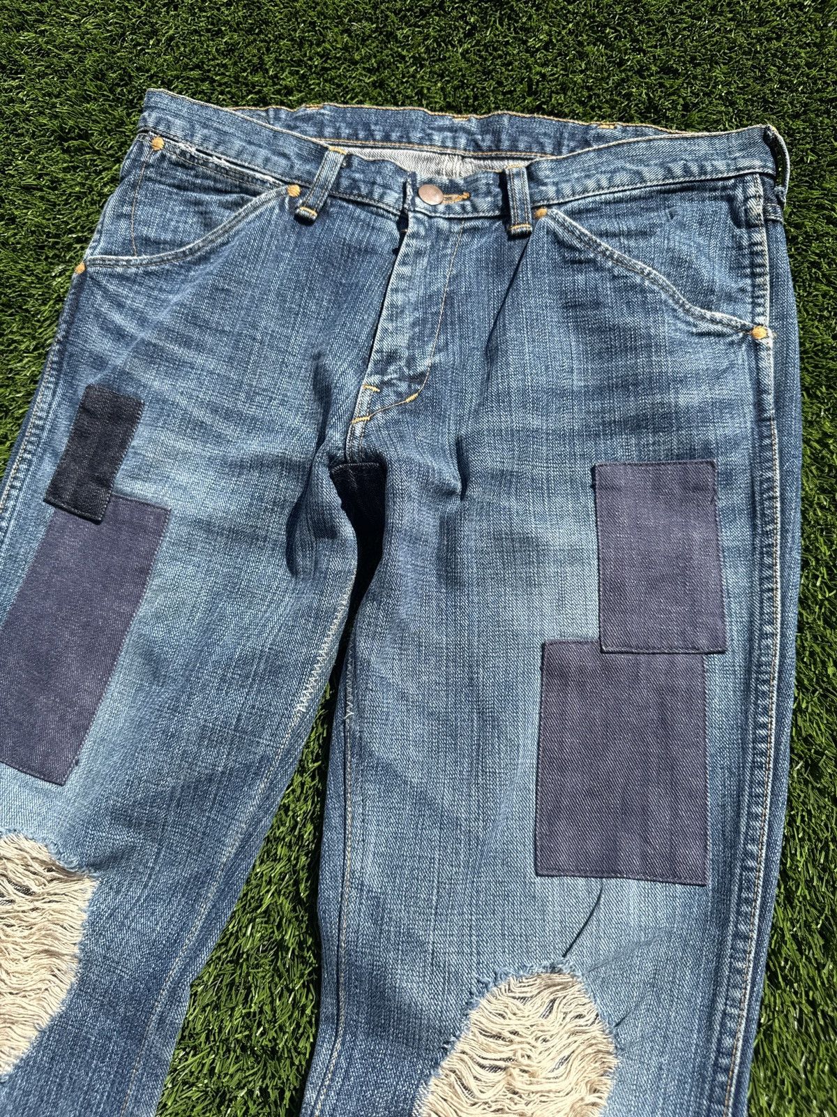 Number (N)ine Number (N)ine Pain Denim Size US 32 / EU 48 - 2 Thumbnail