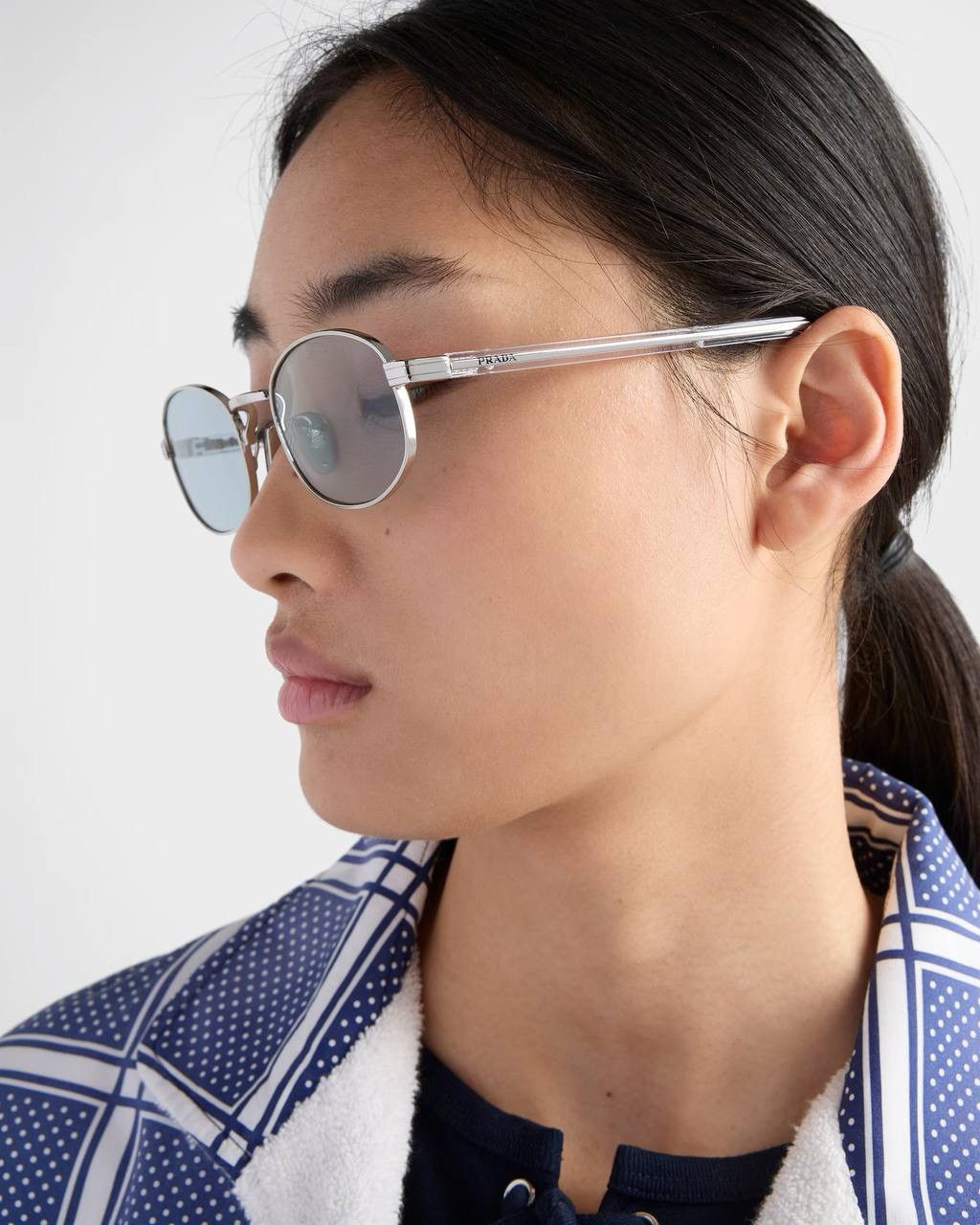Prada × Vintage Prada sunglasses PR B53S 1BC40N. New Collection Size ONE SIZE - 5 Thumbnail