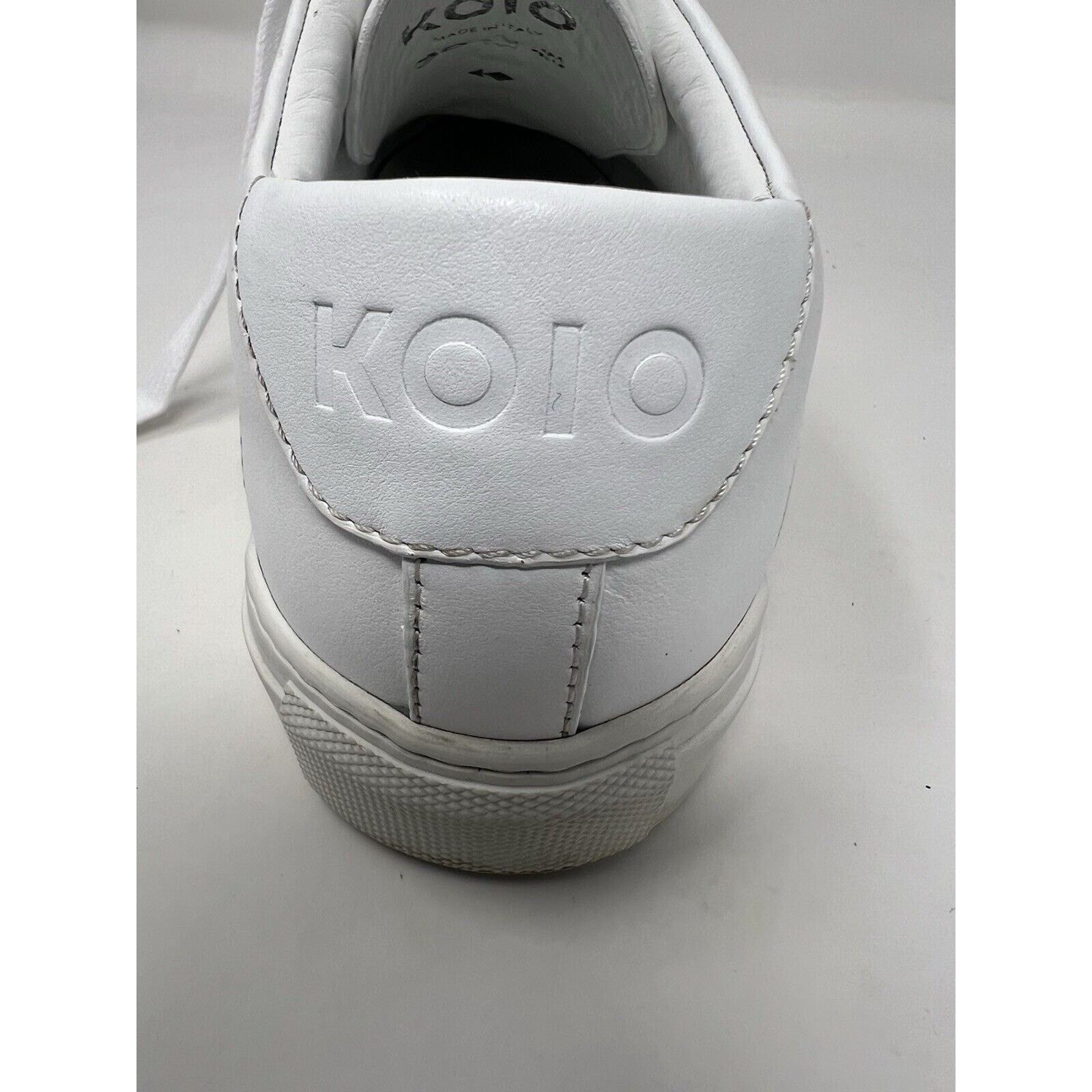 Koio KOIO Leather Low Top Sneakers White Size 38 Italy Size US 8 / IT 38 - 7 Thumbnail