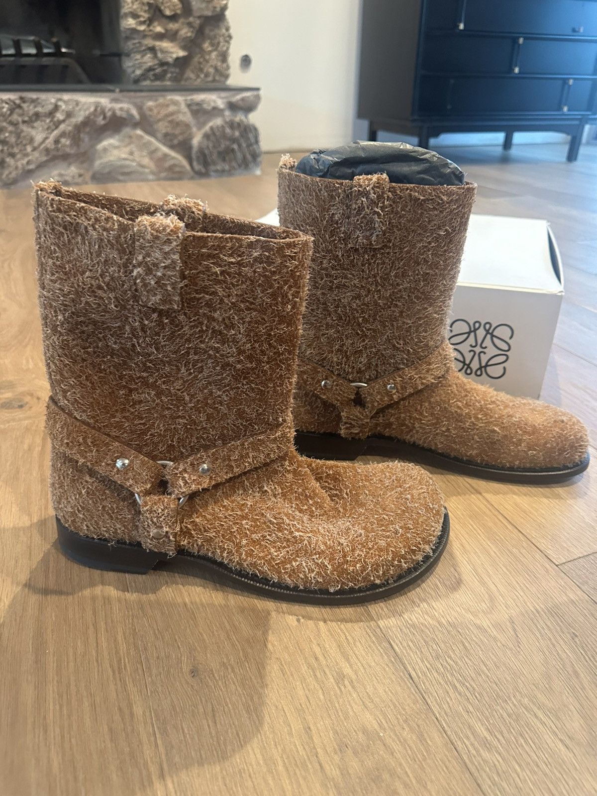 Loewe Loewe mens campo biker boots Size US 10 / EU 43 - 5 Thumbnail