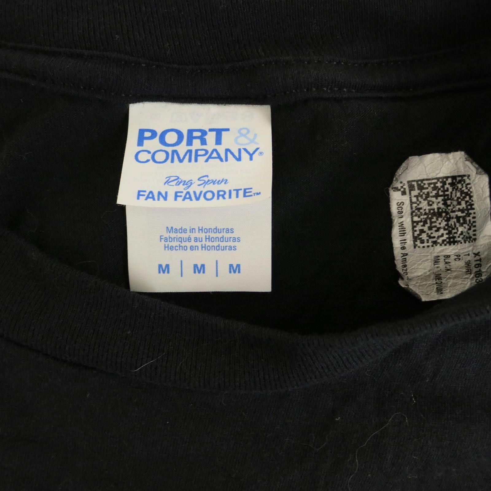 Other Port & Company Black T-Shirt with Bigfoot Graphic Size M Size US M / EU 48-50 / 2 - 3 Thumbnail