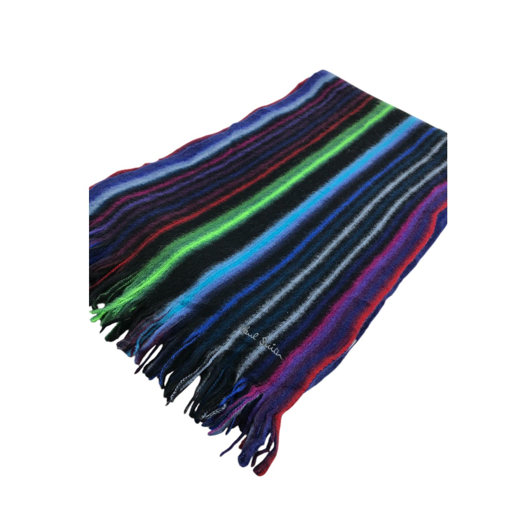 Paul Smith × Vintage Paul Smith Scarf / Muffler / Neckwear - WW1269 Size ONE SIZE - 4 Thumbnail