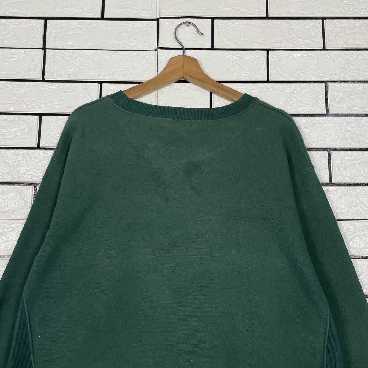 Japanese Brand Michigan Crewneck Green Sweatshirt Size US L / EU 52-54 / 3 - 8 Thumbnail