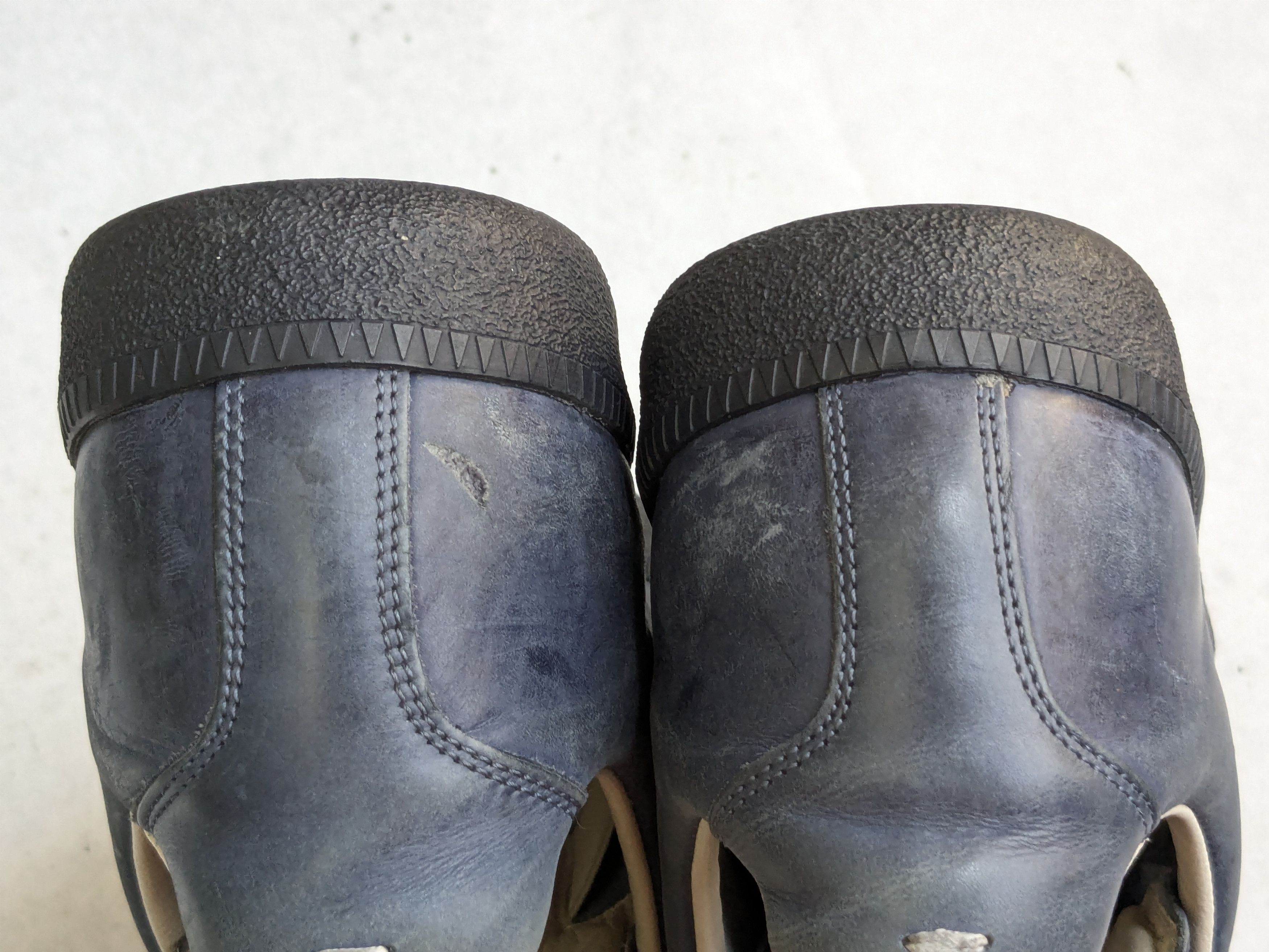 Maison Margiela Maison Margiela Replica GAT Sneakers Blue 9 42 Leather Low Size US 9 / EU 42 - 16 Thumbnail