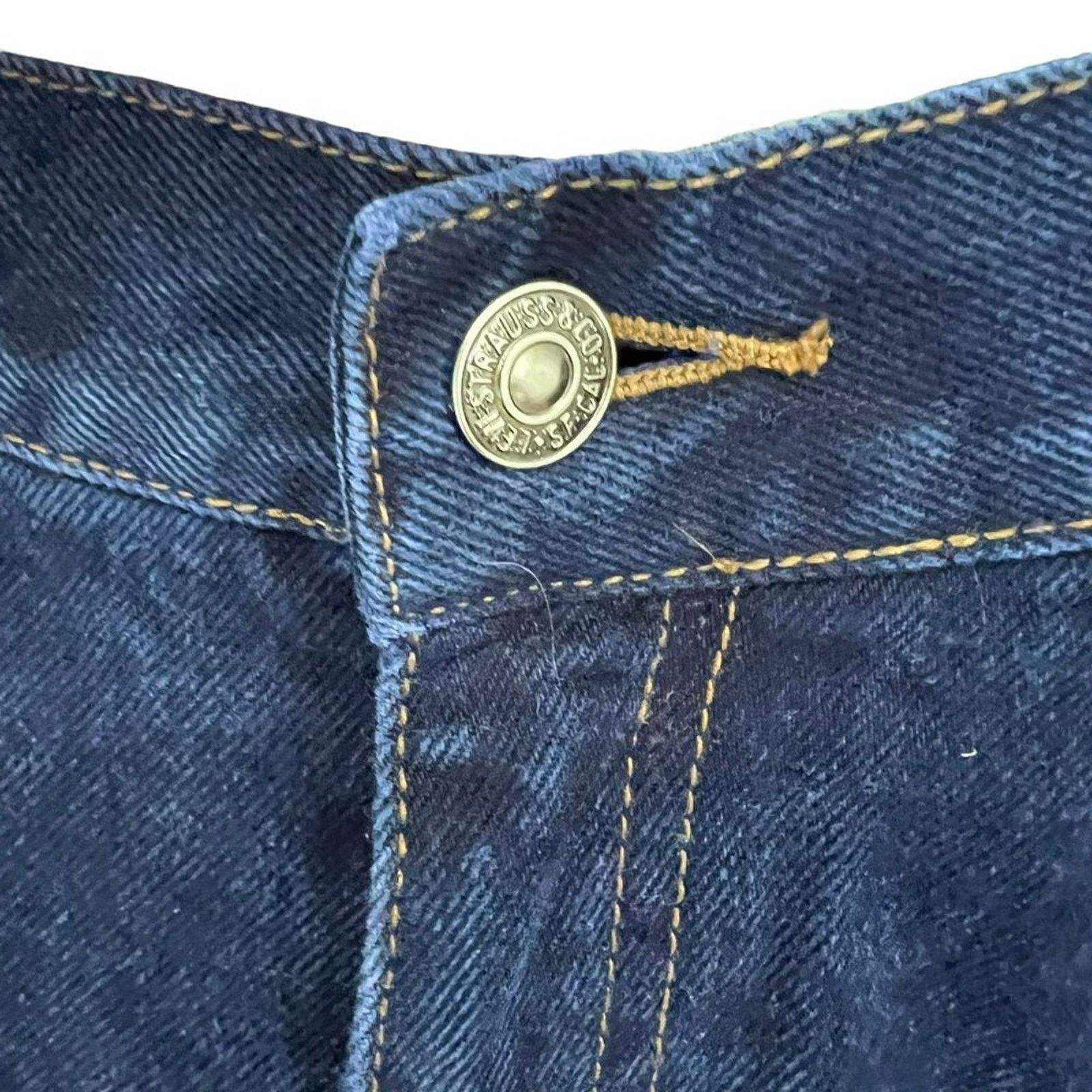 Levi's Levis 900 Series Silver Tab Size 14 Blue Denim High Waist Size 36" / US 14 / IT 50 - 3 Thumbnail