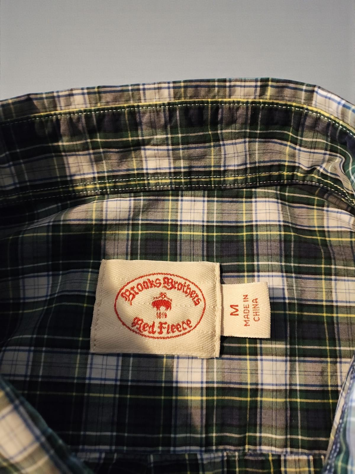 Brooks Brothers Brooks Brothers Classic Plaid Shirt Medium Size US M / EU 48-50 / 2 - 6 Thumbnail