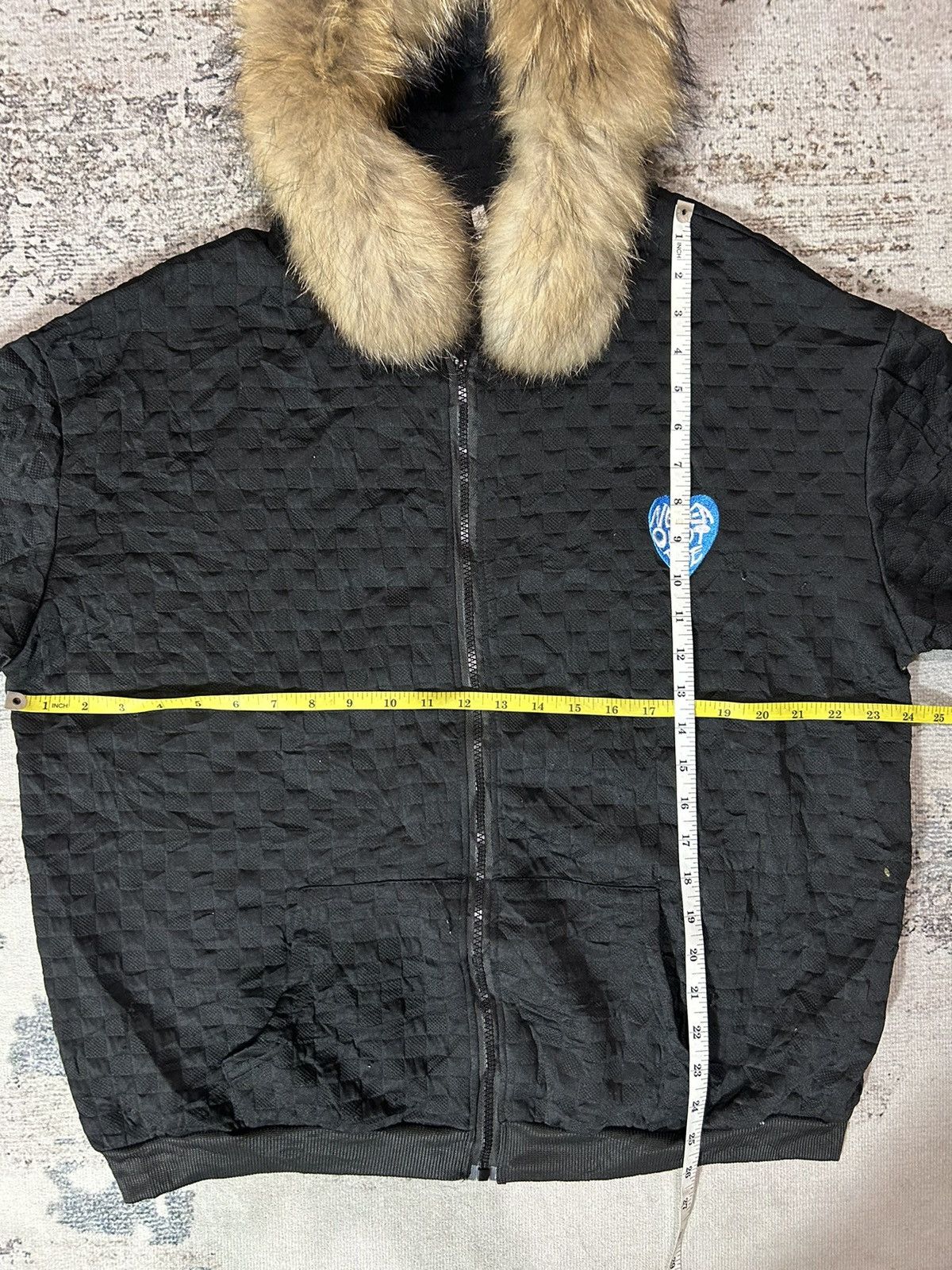 If Six Was Nine × Japanese Brand × Le Grande Bleu (L.G.B.) Faux Fur Removable Hoodie Ifsixwasnine Lgb Style Size US M / EU 48-50 / 2 - 8 Thumbnail