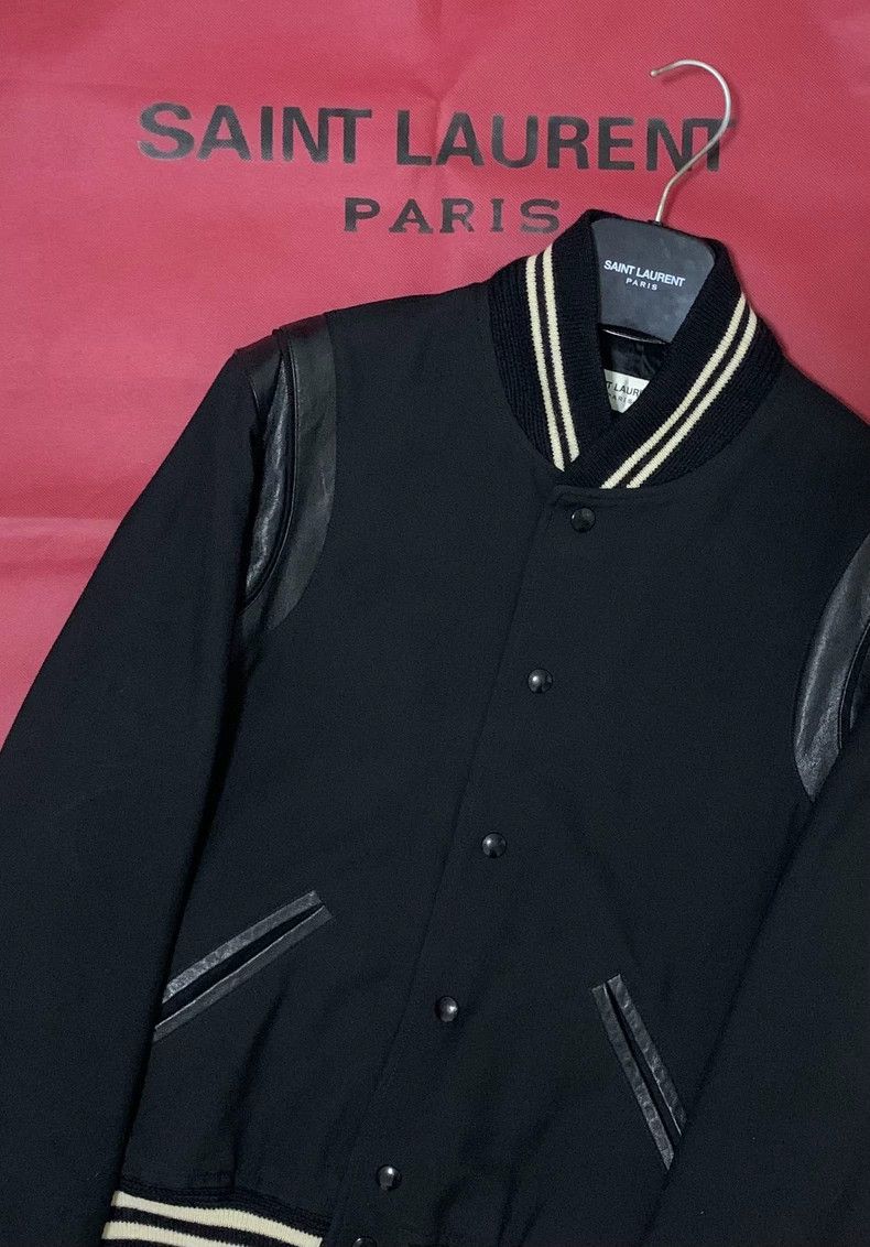 Saint Laurent Paris Saint Laurent Paris 17ss Darth Vader Patchwork Teddy Jacket Size US M / EU 48-50 / 2 - 7 Thumbnail