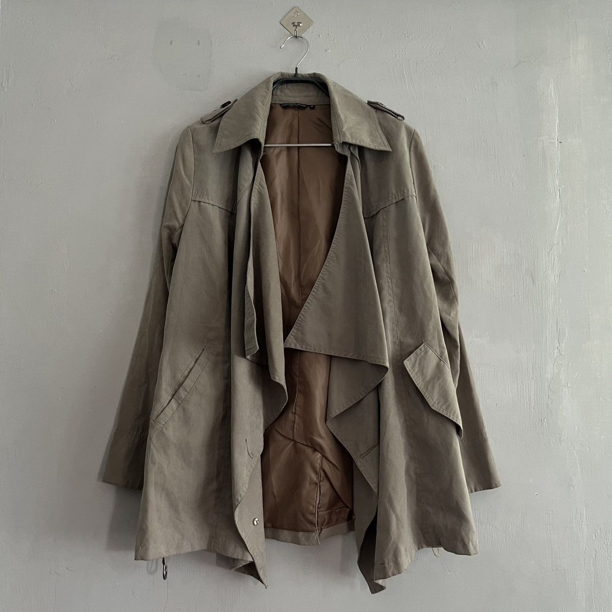 2010 Alexander Mcqueen Drape Jaacket