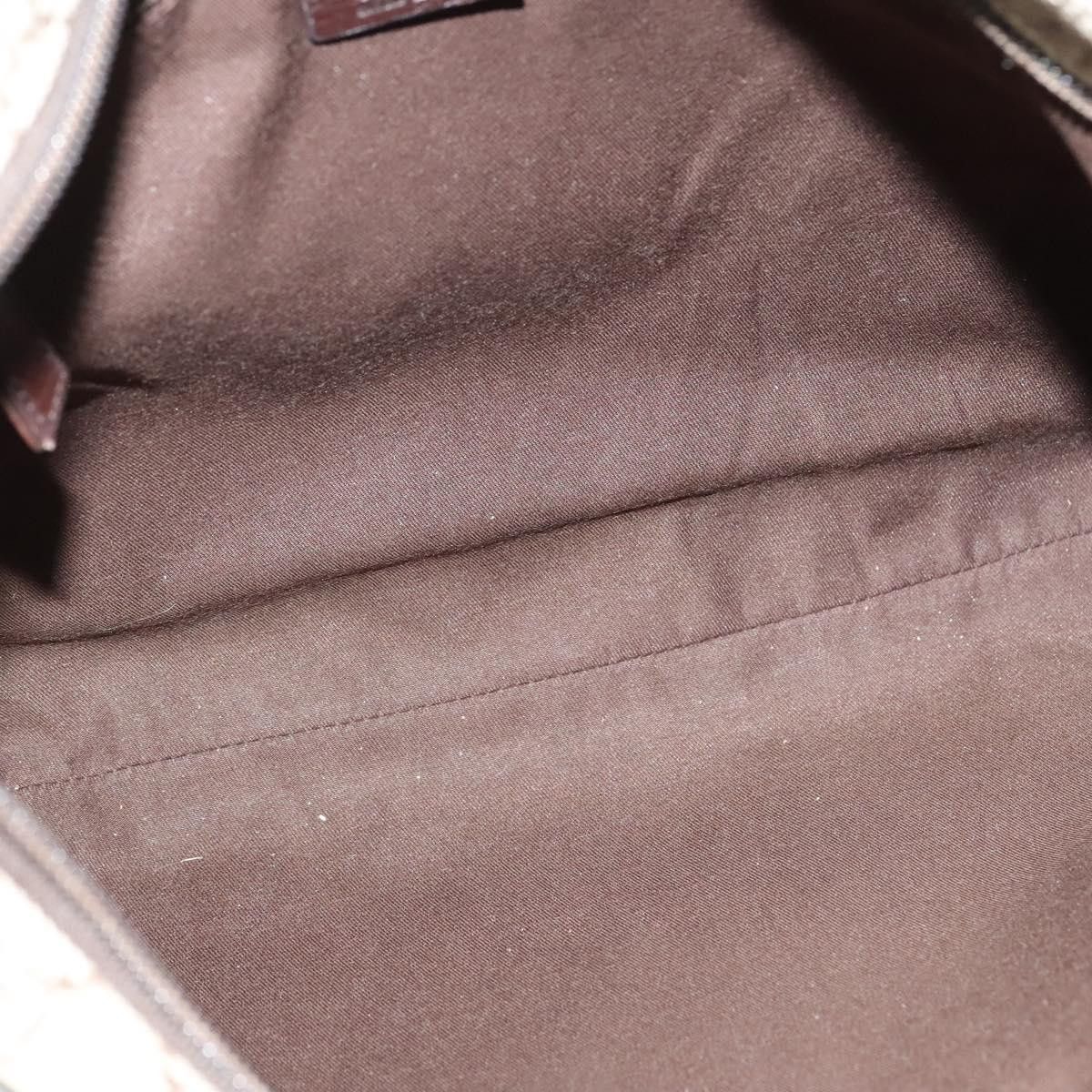 Gucci GUCCI GG Supreme Shoulder Bag Pvc Beige Silver Size ONE SIZE - 16 Thumbnail