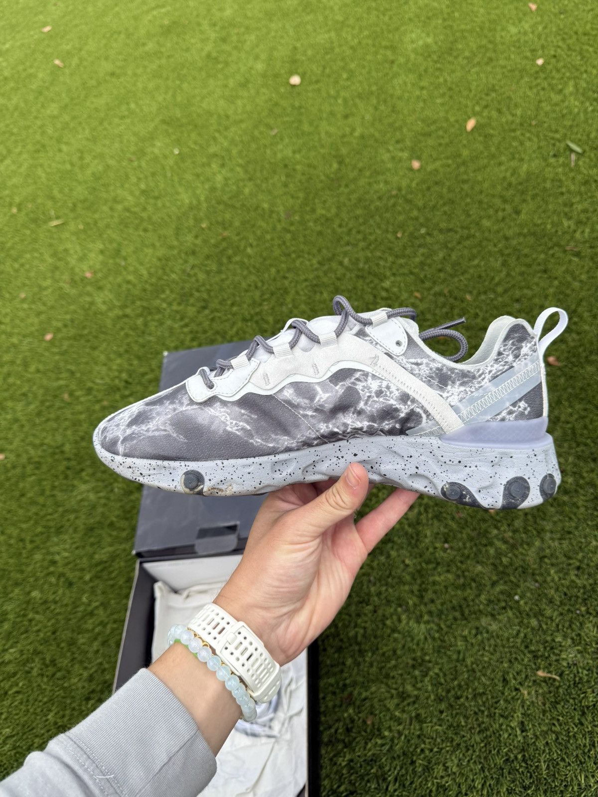 Kendrick Lamar × Nike Nike React Element 55 Kendrick Lamar Size US 9.5 / EU 42-43 - 8 Thumbnail