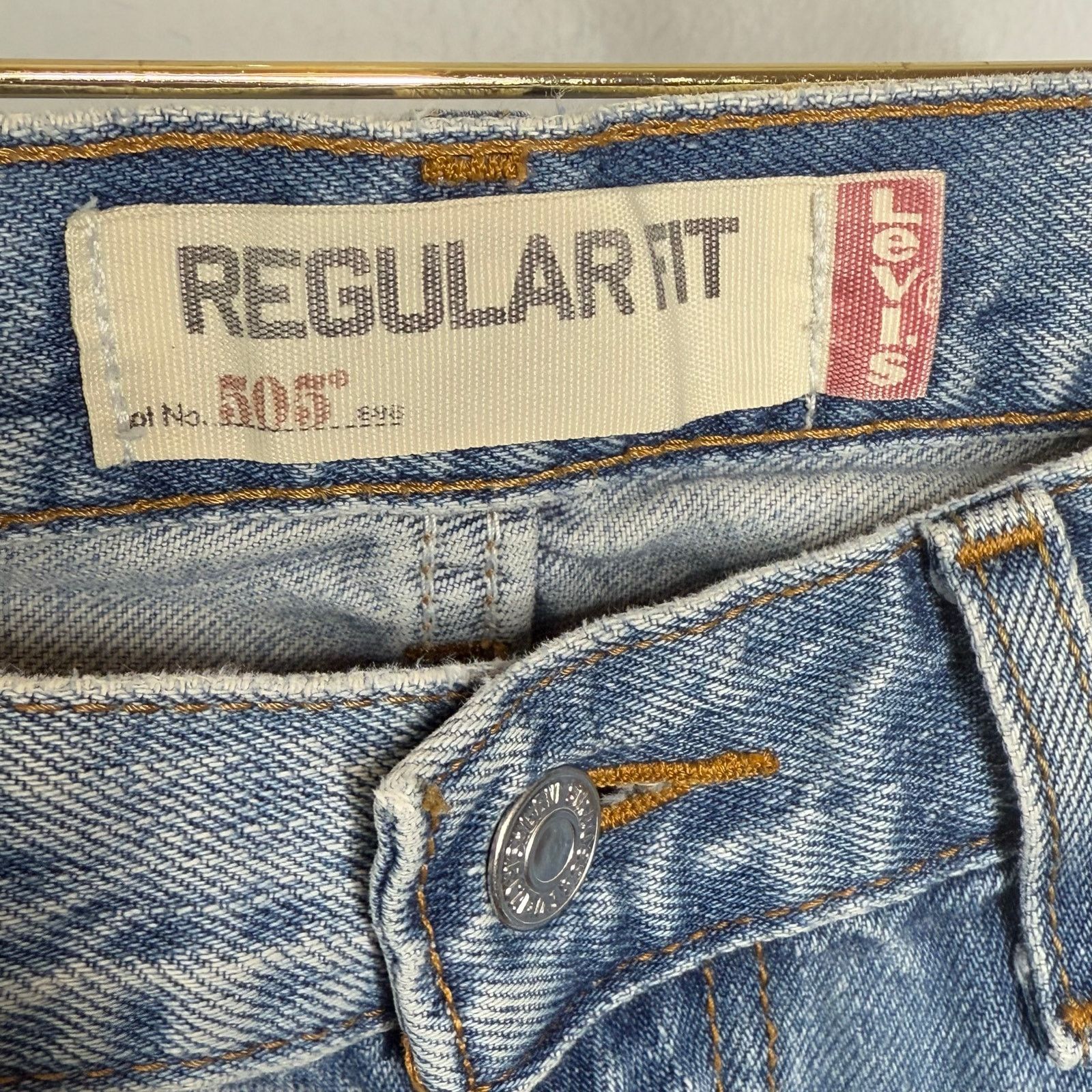 Levi's Levi 505 Regular fit jeans 32x30 Size US 32 / EU 48 - 2 Thumbnail