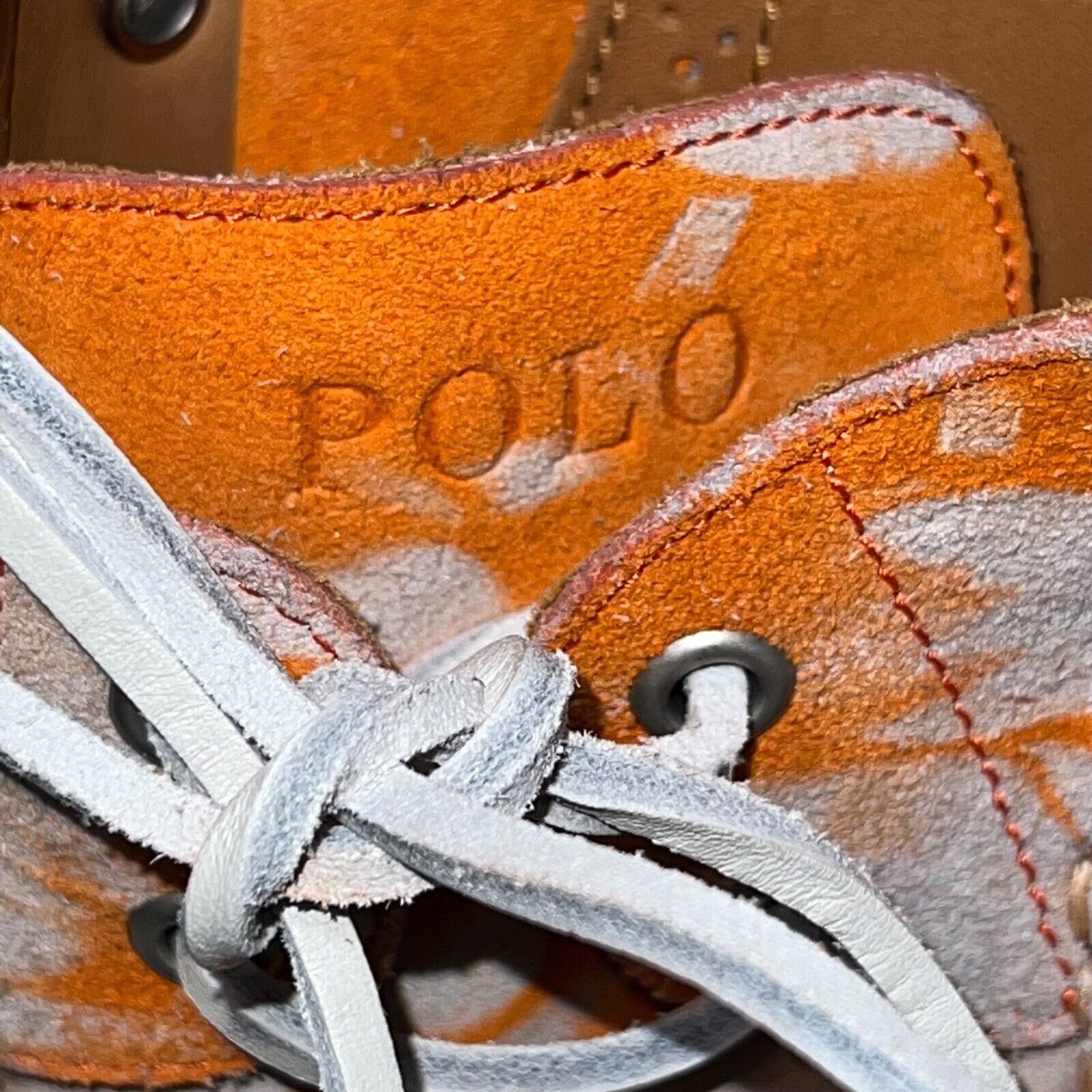 Polo Ralph Lauren Polo Ralph Lauren Men's Merton Boat Shoes Size 10.5D Orange Size US 10.5 / EU 43-44 - 10 Thumbnail