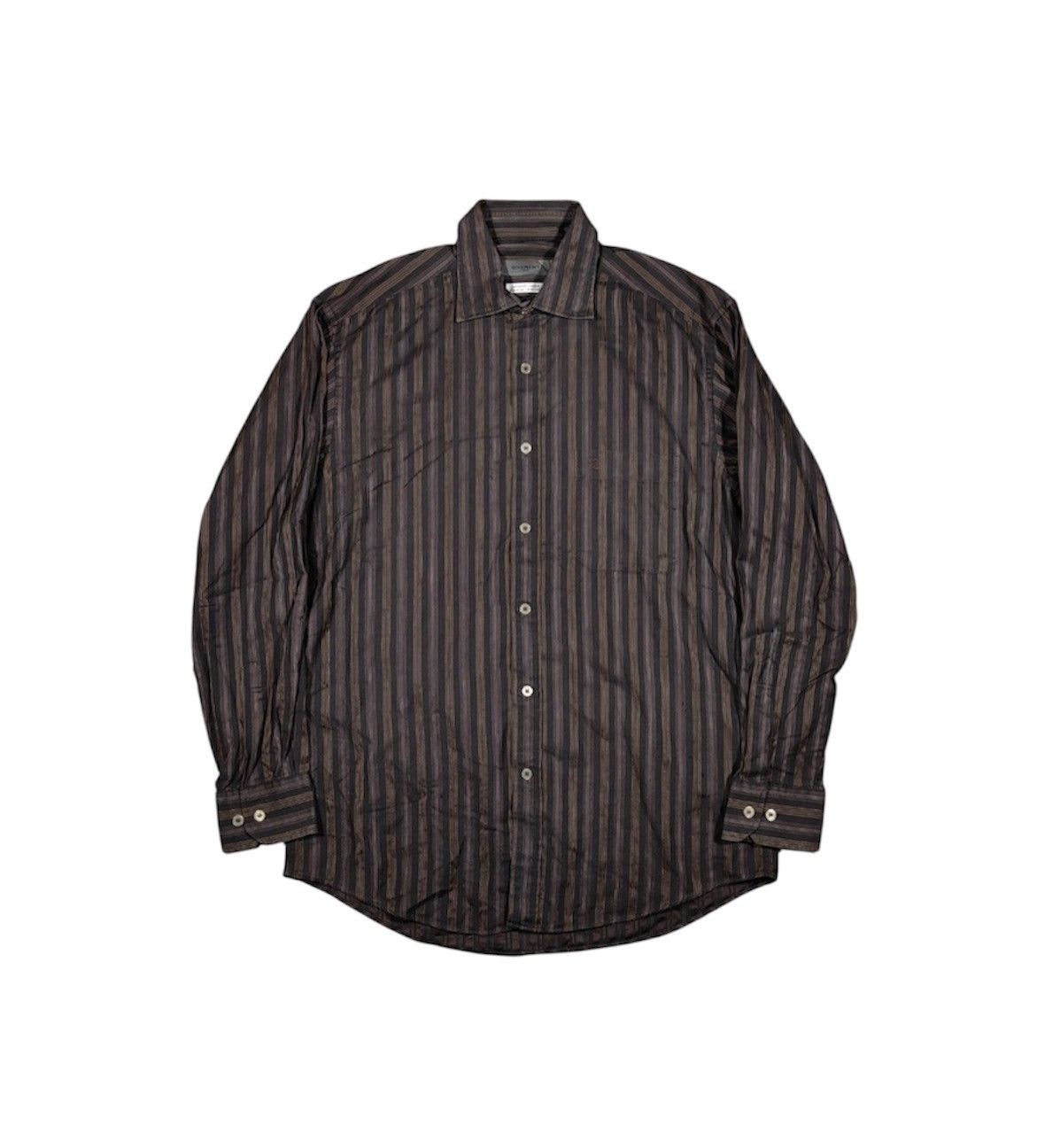 Givenchy Givenchy Men Striped Long Shirt Size US L / EU 52-54 / 3 - 1 Thumbnail