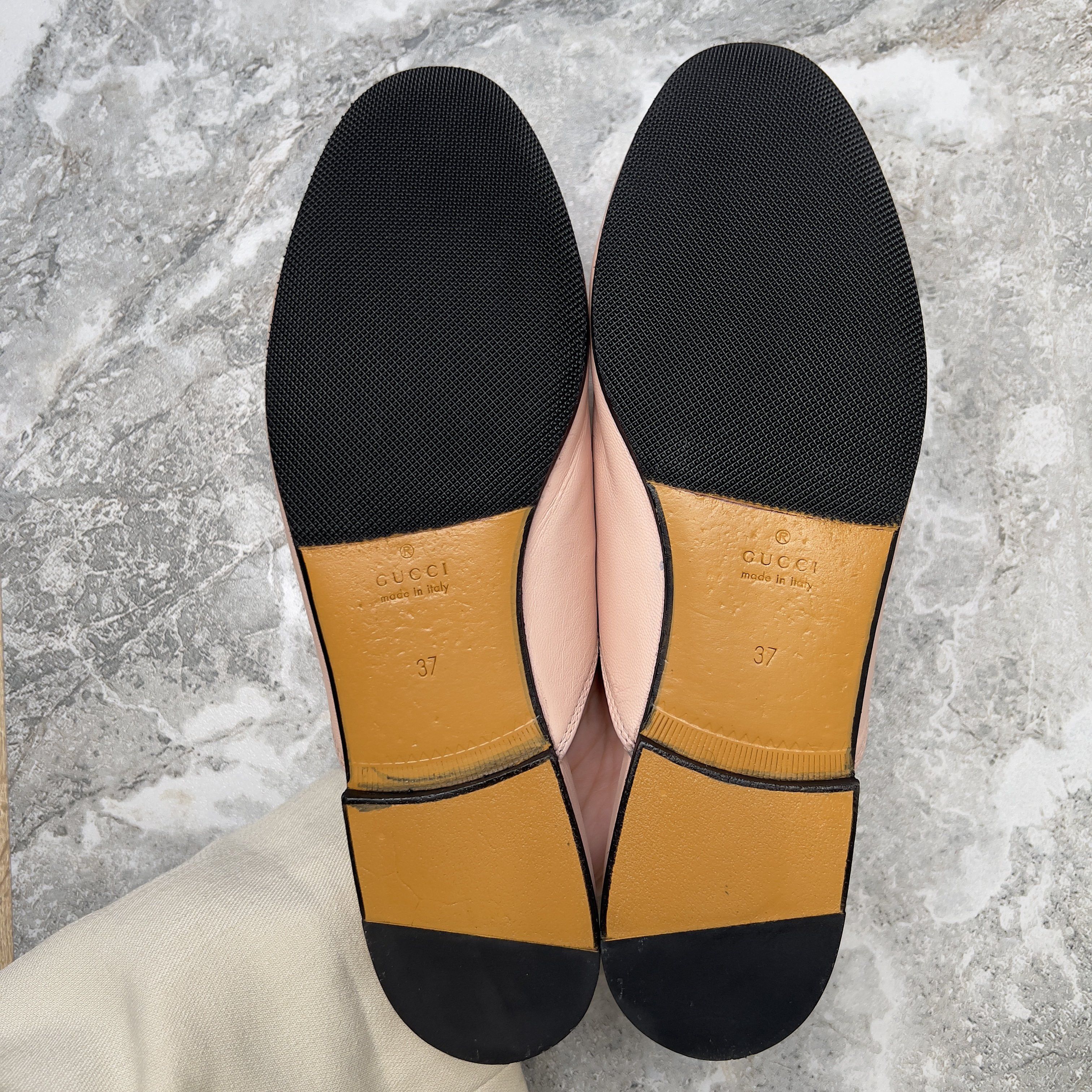Gucci Princetown Horsebit Slipper Mule Leather Size US 7 / IT 37 - 11 Thumbnail