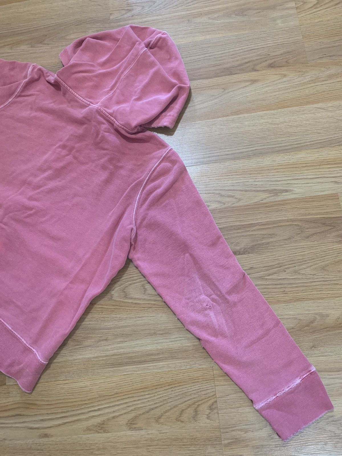 Old Navy Sz L- Vtg Old Navy Garment Dyed Hoodie Faded Distressed Y2K Size L / US 10 / IT 46 - 14 Thumbnail