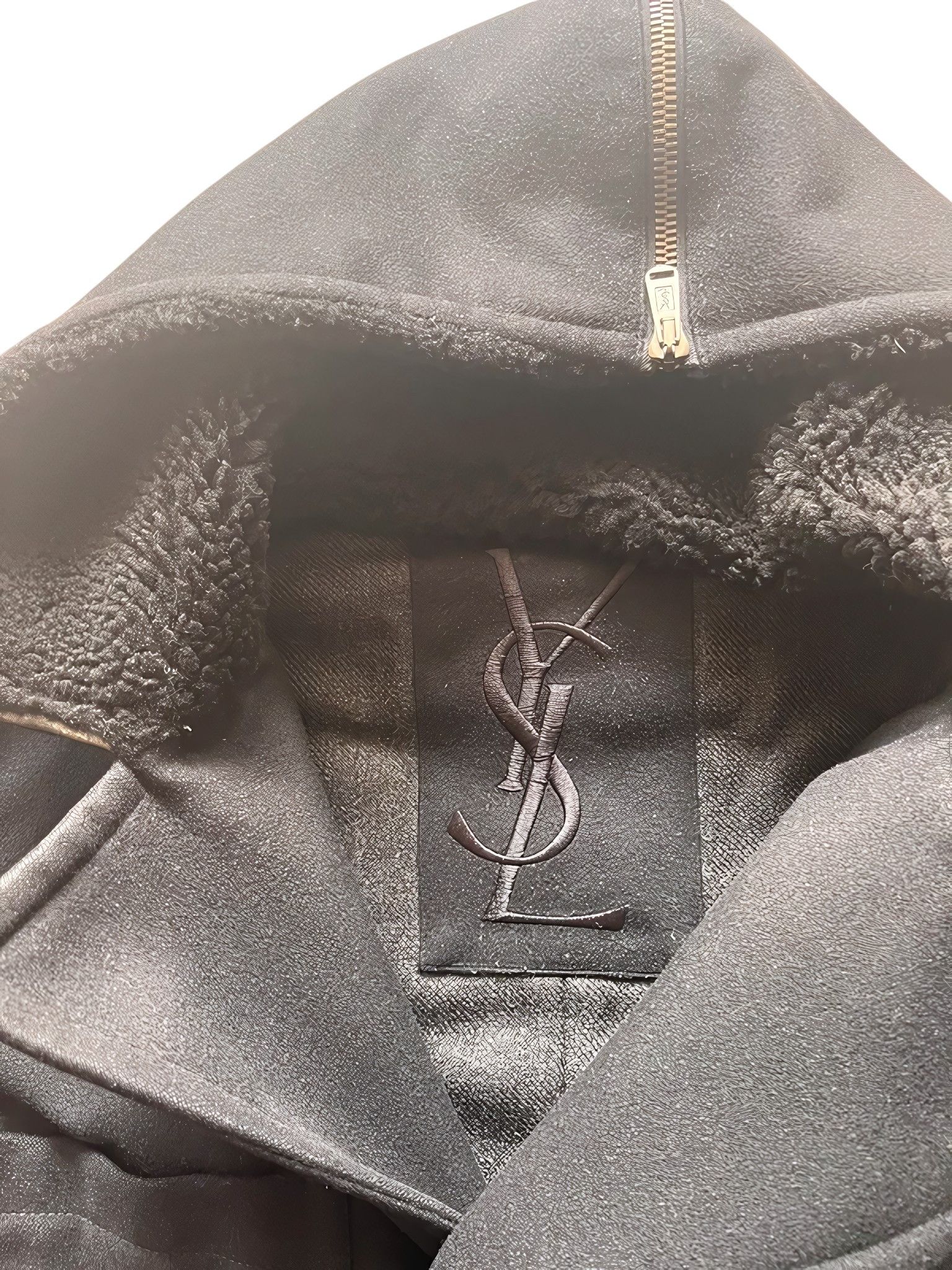 Yves Saint Laurent DEEP HOOD WOOL COAT Size US M / EU 48-50 / 2 - 4 Thumbnail