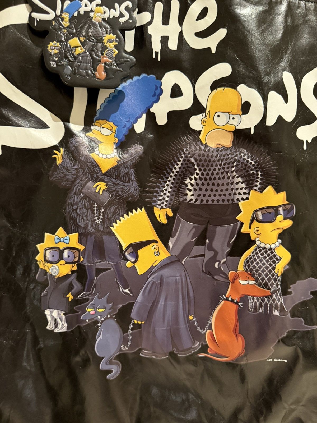 Balenciaga Balenciaga The Simpsons black tote bag bondage Keychain ring Size ONE SIZE - 12 Thumbnail