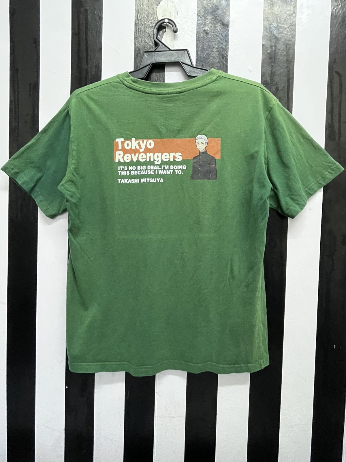 Anime × Japanese Brand × Vintage Anime tshirt green colour large Size US L / EU 52-54 / 3 - 1 Thumbnail