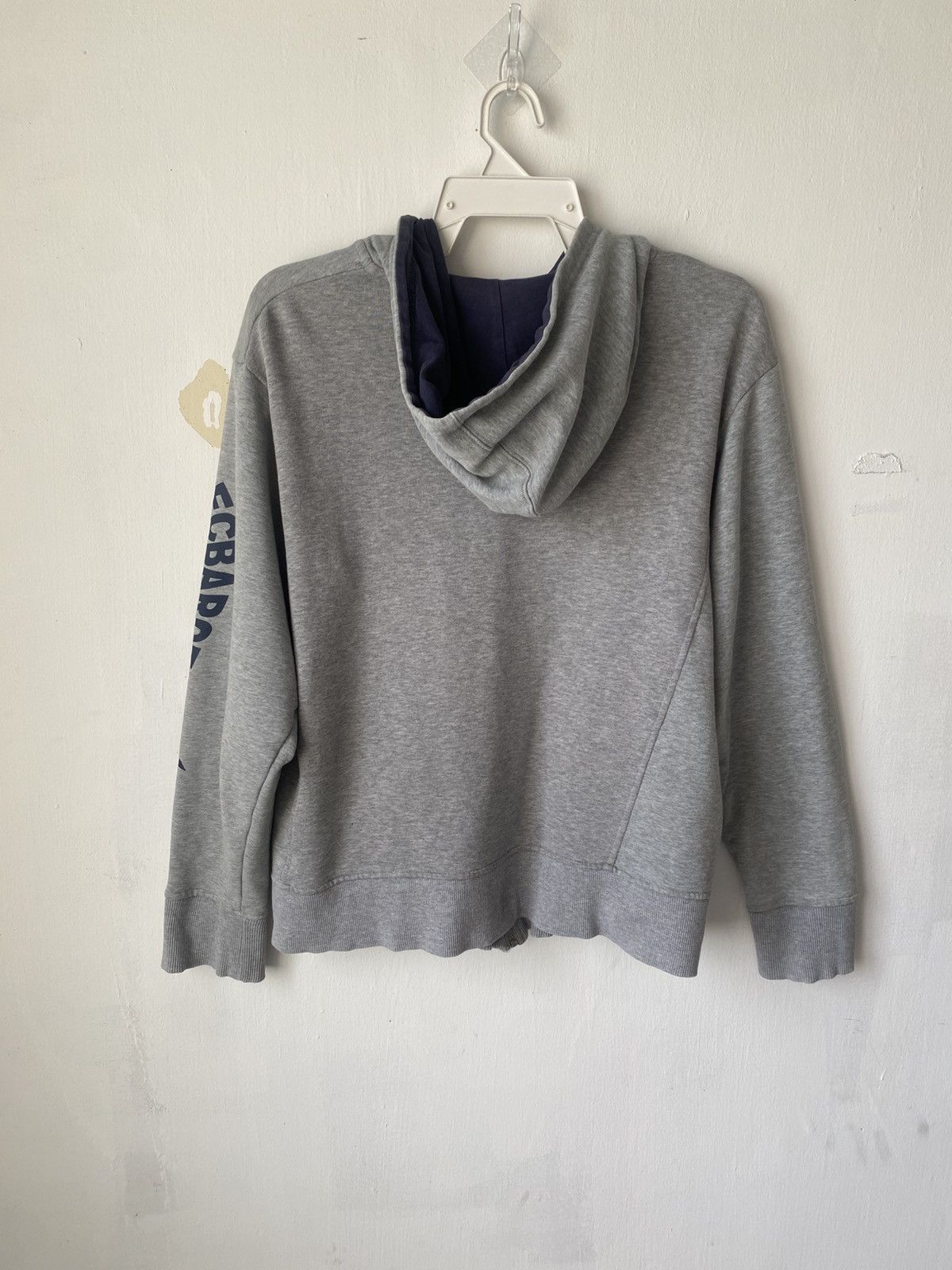 Japanese Brand × Vintage FC Barcelona Grey Zip-Up Hoodie Vintage Sportswear Fan Gear Size US XXS / EU 40 - 9 Thumbnail