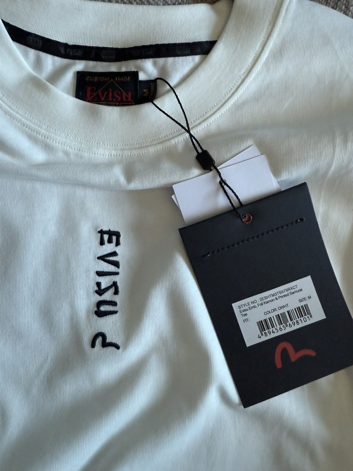 Evisu Evisu Big Logo Samurai T-Shirt Size US M / EU 48-50 / 2 - 3 Thumbnail