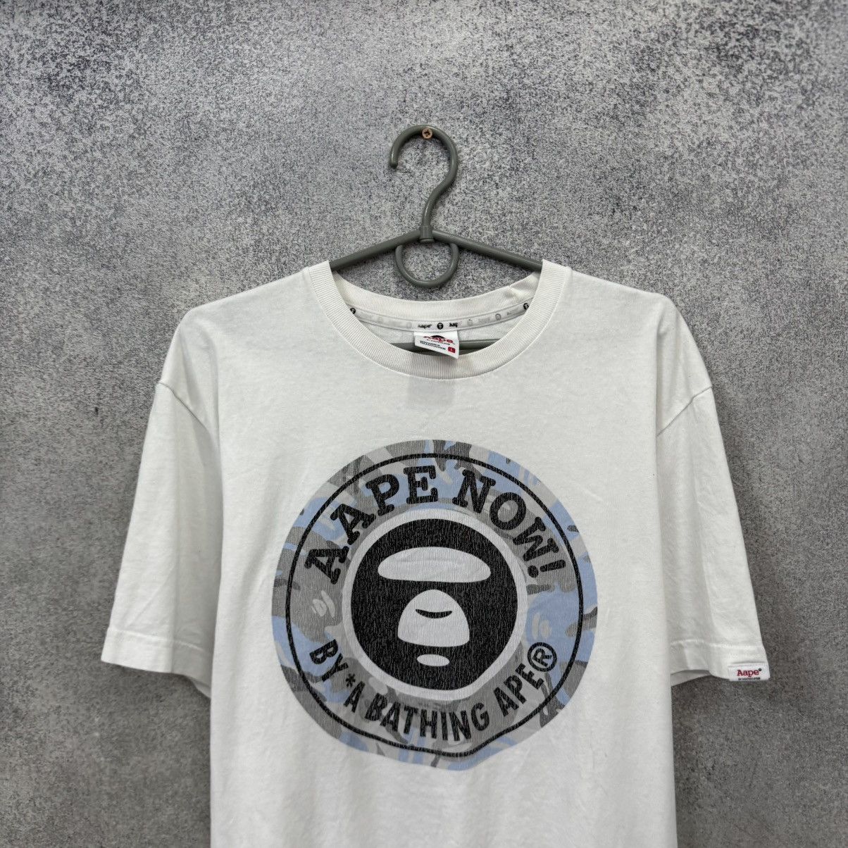 Aape Aape T-shirt Big Logo Bape Tee Size US L / EU 52-54 / 3 - 2 Thumbnail