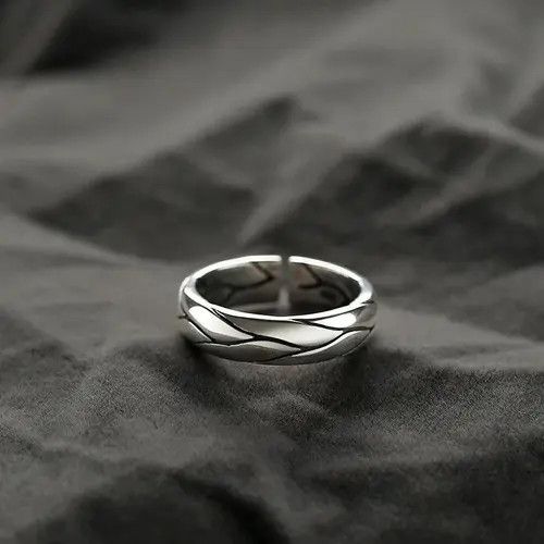 Designer × Jewelry Classic Punk Ring Size ONE SIZE - 4 Thumbnail