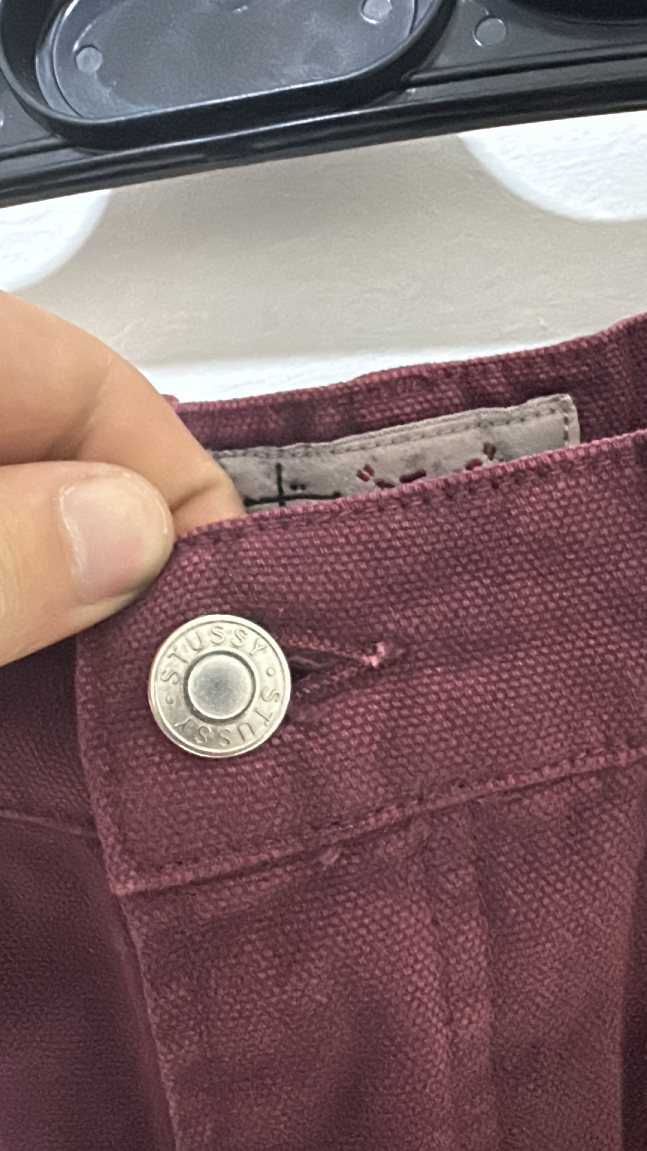 Stussy Stussy Big Ol Jean Wine Size 32 Size US 32 / EU 48 - 5 Thumbnail