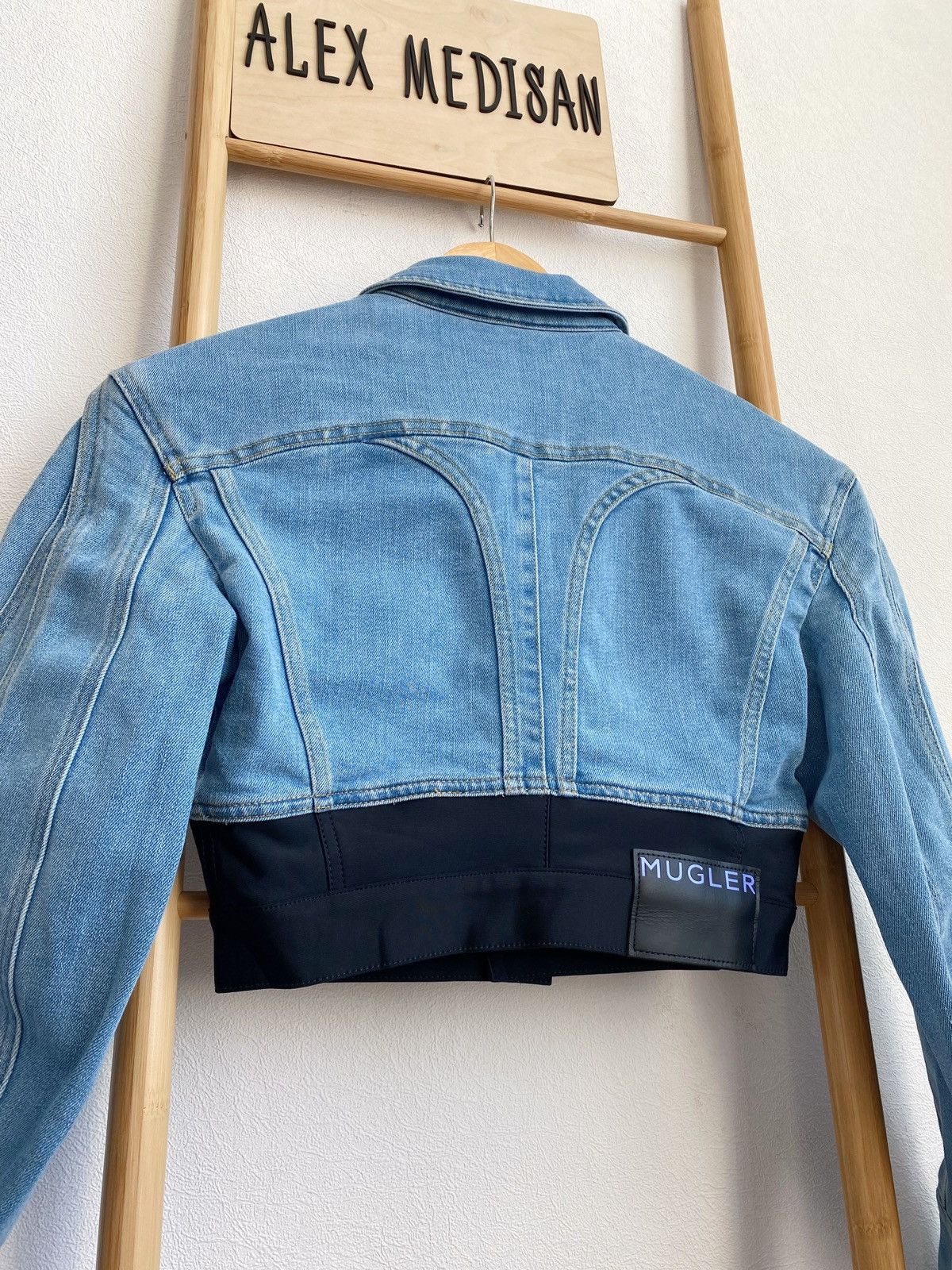 Mugler Mugler x H&M Women’s Denim Jacket Size S Size S / US 4 / IT 40 - 8 Thumbnail