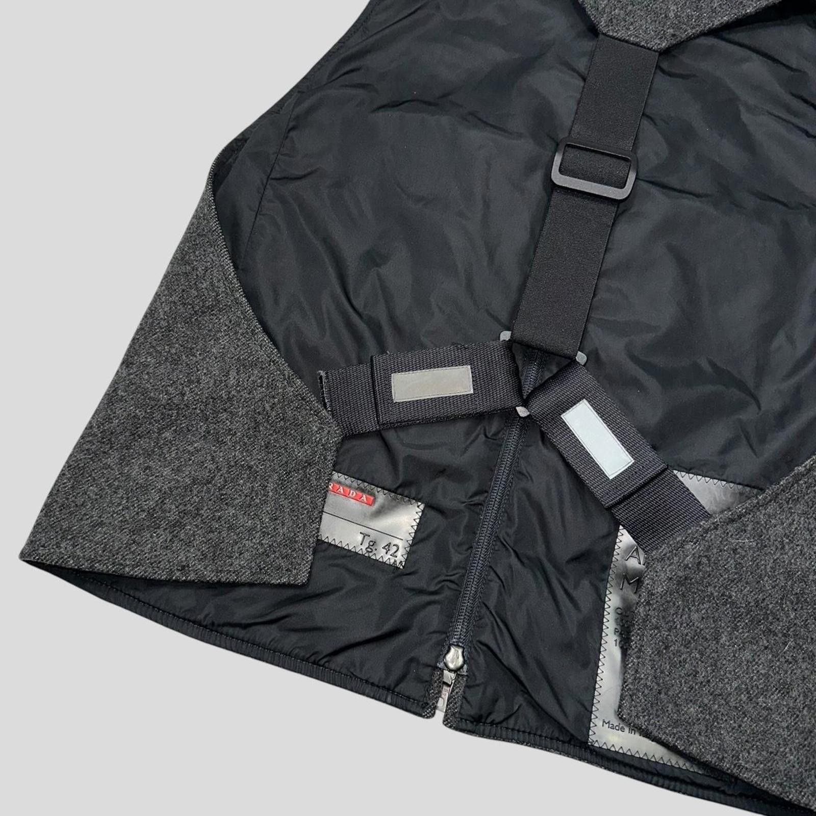 Prada Prada Sport AW99 Technical Wool Ninja Harness Vest IT42 (S) Size US S / EU 44-46 / 1 - 6 Thumbnail