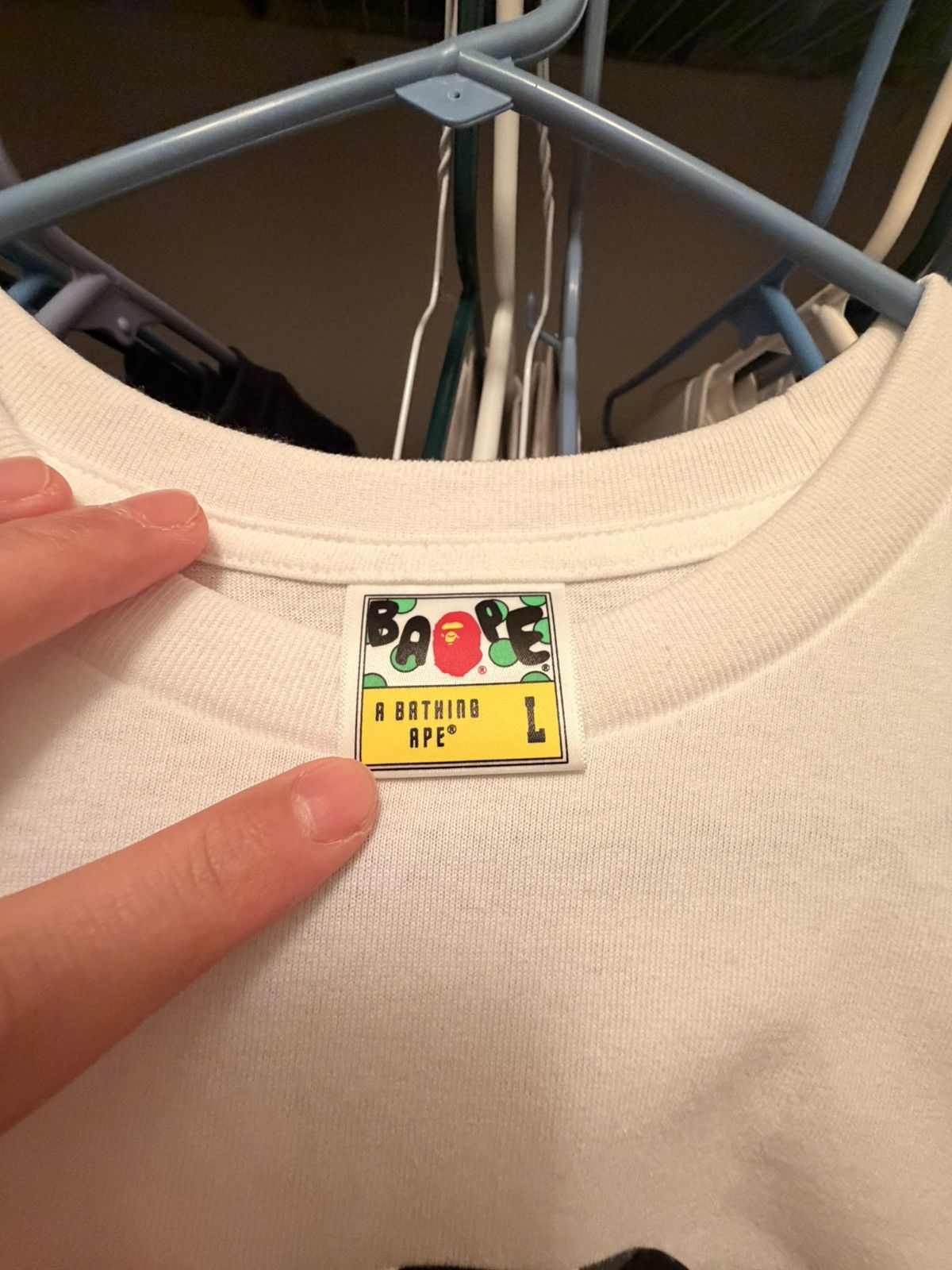 Bape CITY CAMO PAINTING APE HEAD TEE Size US L / EU 52-54 / 3 - 3 Thumbnail
