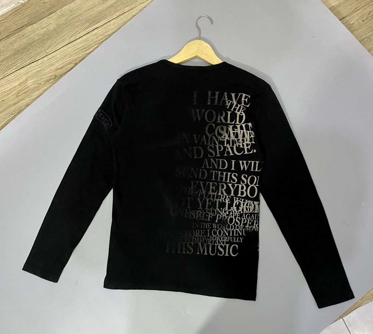 In The Attic 💥Bondage💥In The Attic Poem Longsleeve Size US L / EU 52-54 / 3 - 10 Thumbnail