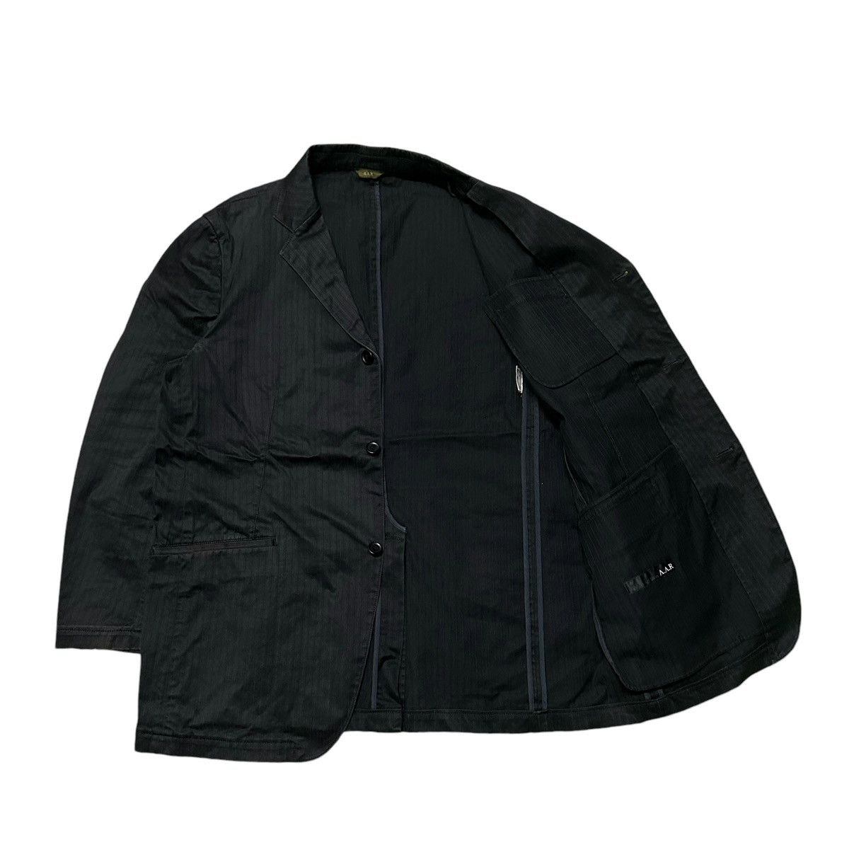 Yohji Yamamoto AAR Yohji Yamamoto striped coat Size US XL / EU 56 / 4 - 8 Thumbnail
