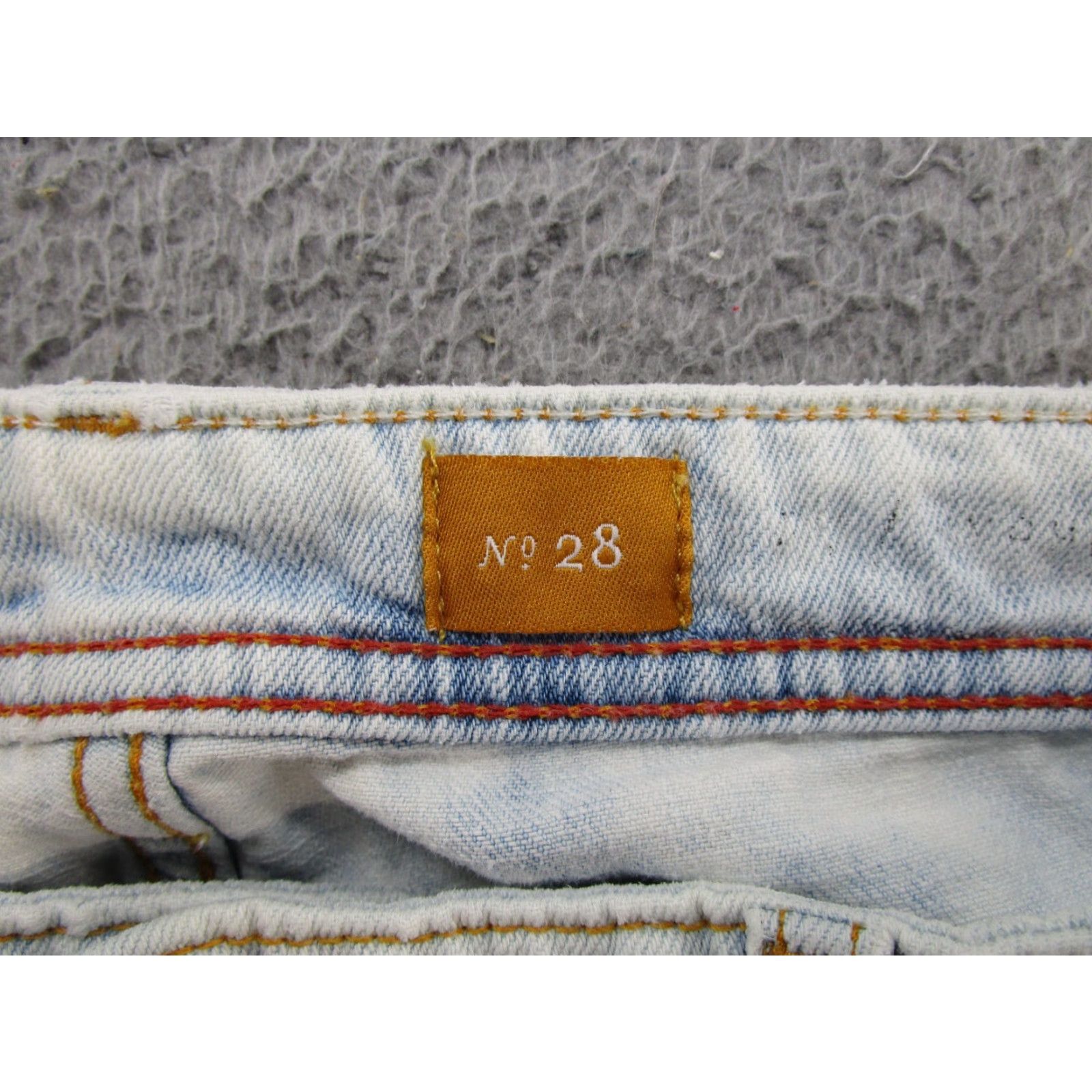 Anthropologie Anthropologie Jeans Women Distressed Straight Leg SZ 34 Blue Pilcro and the Letterpress Size 24" / US 00 / IT 34 - 5 Thumbnail