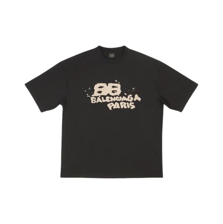 Balenciaga Balenciaga Graphic Print Short Sleeve T-Shirt Size US XL / EU 56 / 4 - 1 Thumbnail