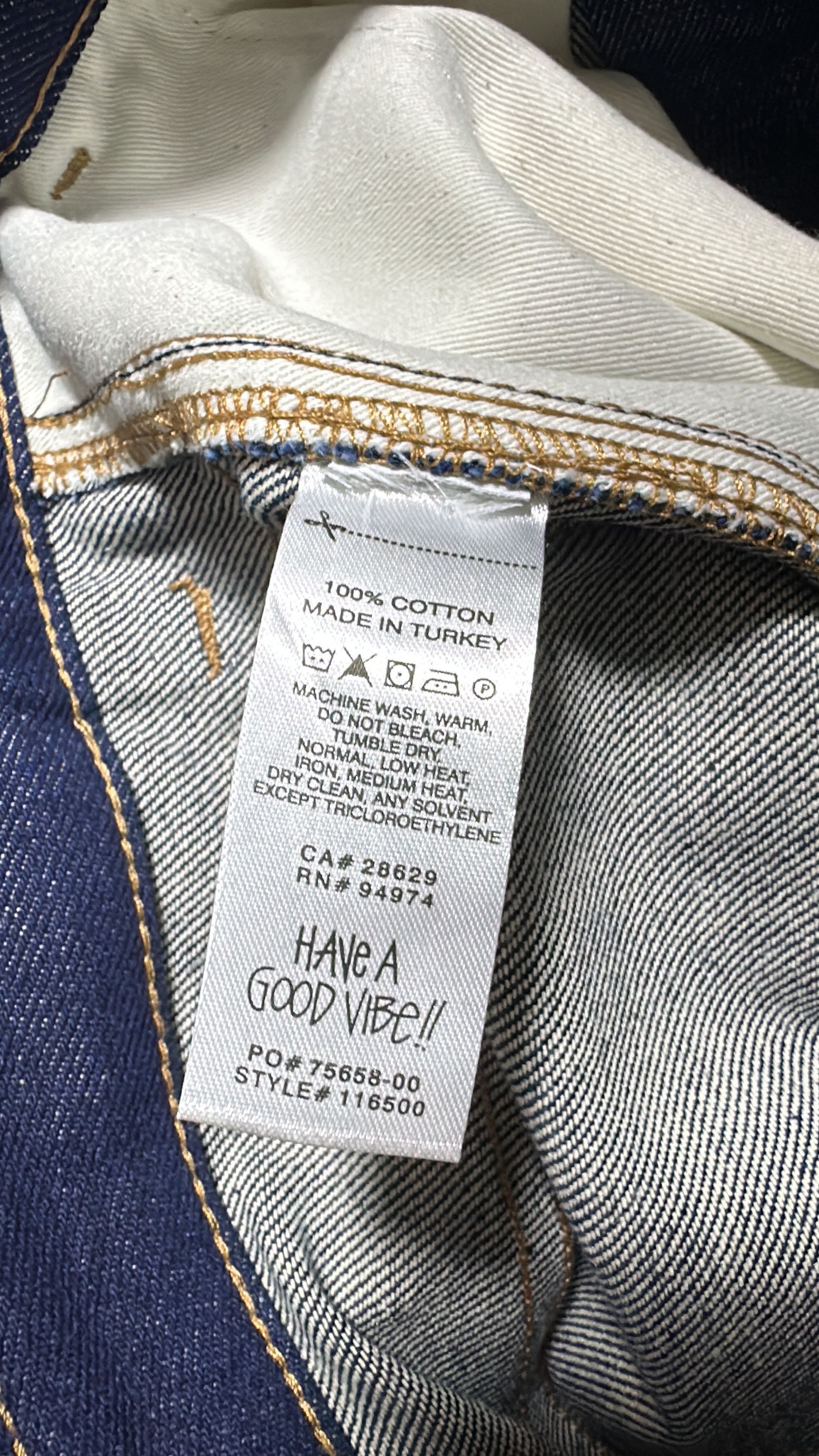 Stussy Stussy Raw Denim Double Knee Work Pant Size 28 Size US 28 / EU 44 - 9 Thumbnail