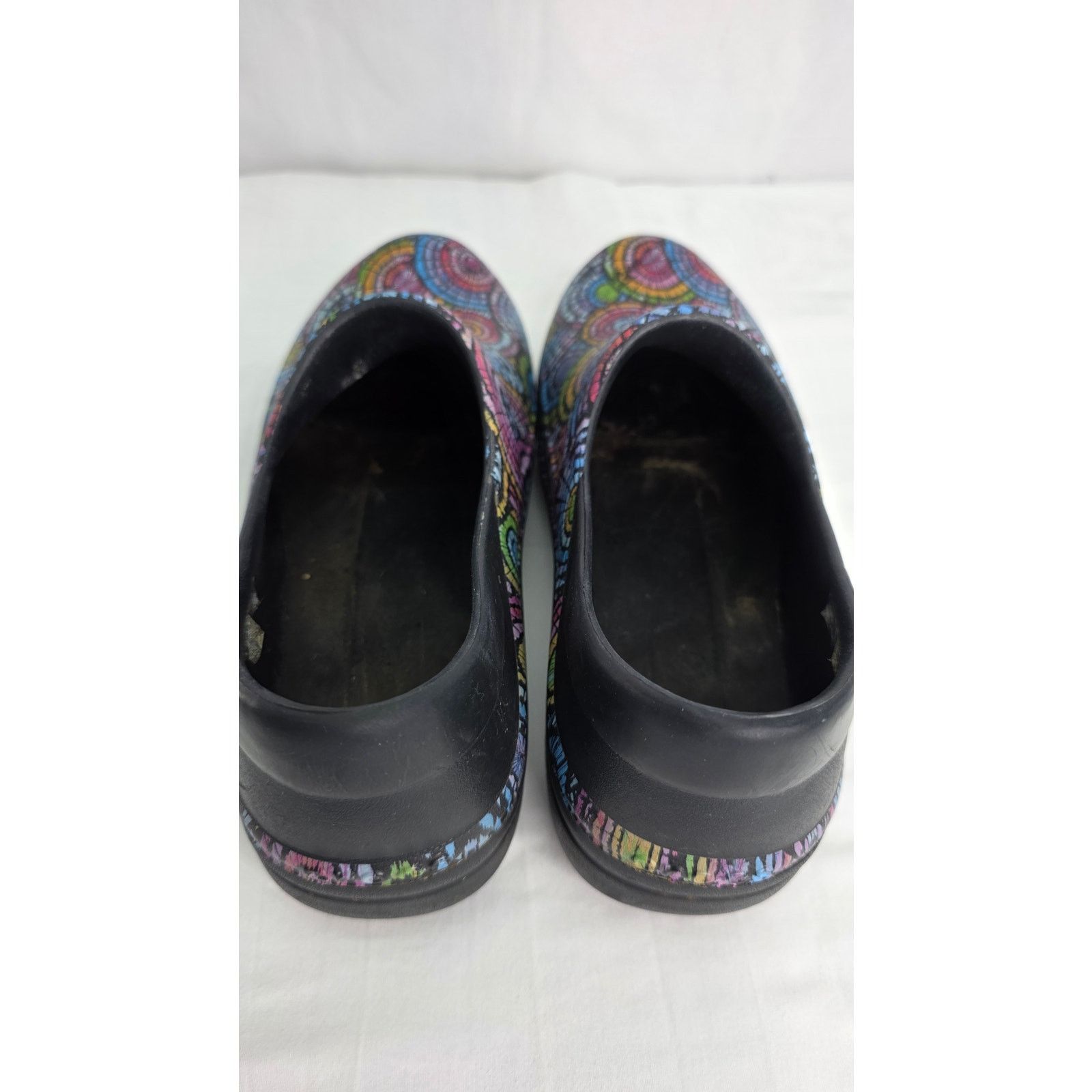 Crocs Crocs Neria Pro II Multi Colored Abstract Slip On Clogs Size US 9 / IT 39 - 5 Thumbnail