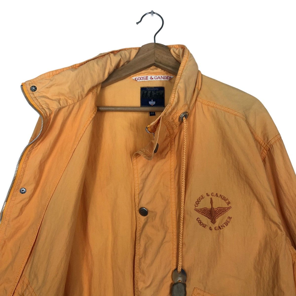 Japanese Brand 🔥90’s Vintage Bomber Jacket Parachute Design Goose & Gander Size US M / EU 48-50 / 2 - 9 Thumbnail