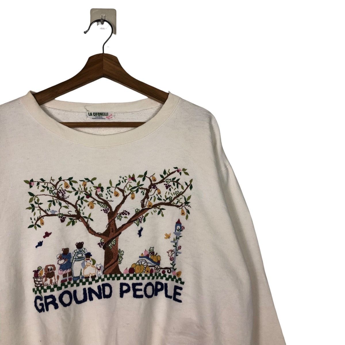 Japanese Brand × Vintage 📌Vintage Sweatshirt Pull Over La Cifonelli Embroidered Size US M / EU 48-50 / 2 - 7 Thumbnail