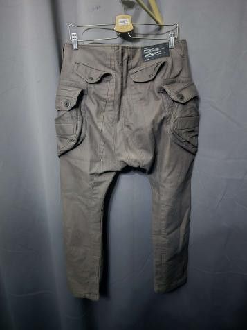 Japanese Brand × Julius Julius FW10 Gothik Goth_ik Gasmask Pants Gas Mask RARE Size US 32 / EU 48 - 4 Thumbnail
