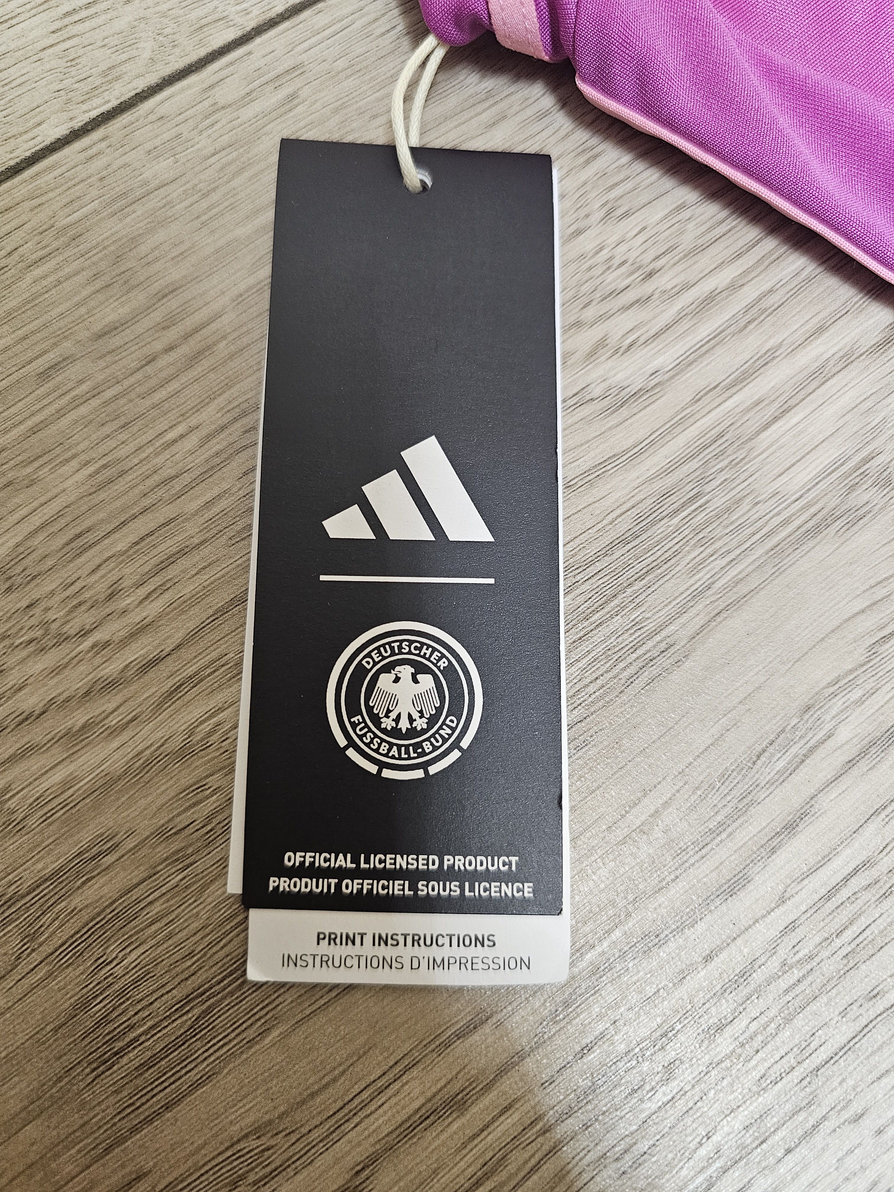 Adidas GERMANY 2024 AWAY SANE EURO FOOTBALL SHIRT SOCCER JERSEY Size US L / EU 52-54 / 3 - 9 Thumbnail