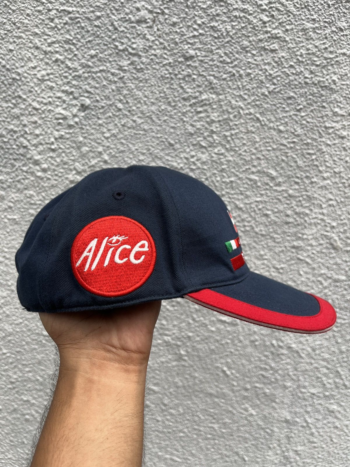 Prada 2003 Prada Luna Rossa Navy Red Cap Size ONE SIZE - 4 Thumbnail