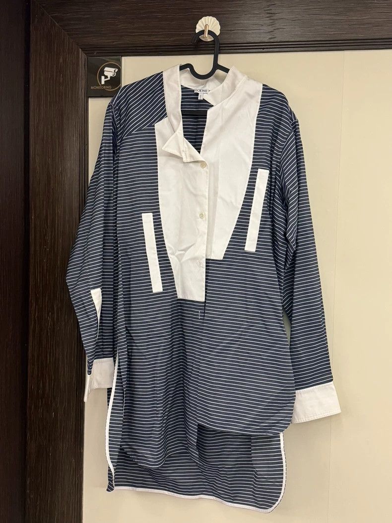 Loewe LOEWE Striped shirt, irregular Size M / US 6-8 / IT 42-44 - 1 Thumbnail