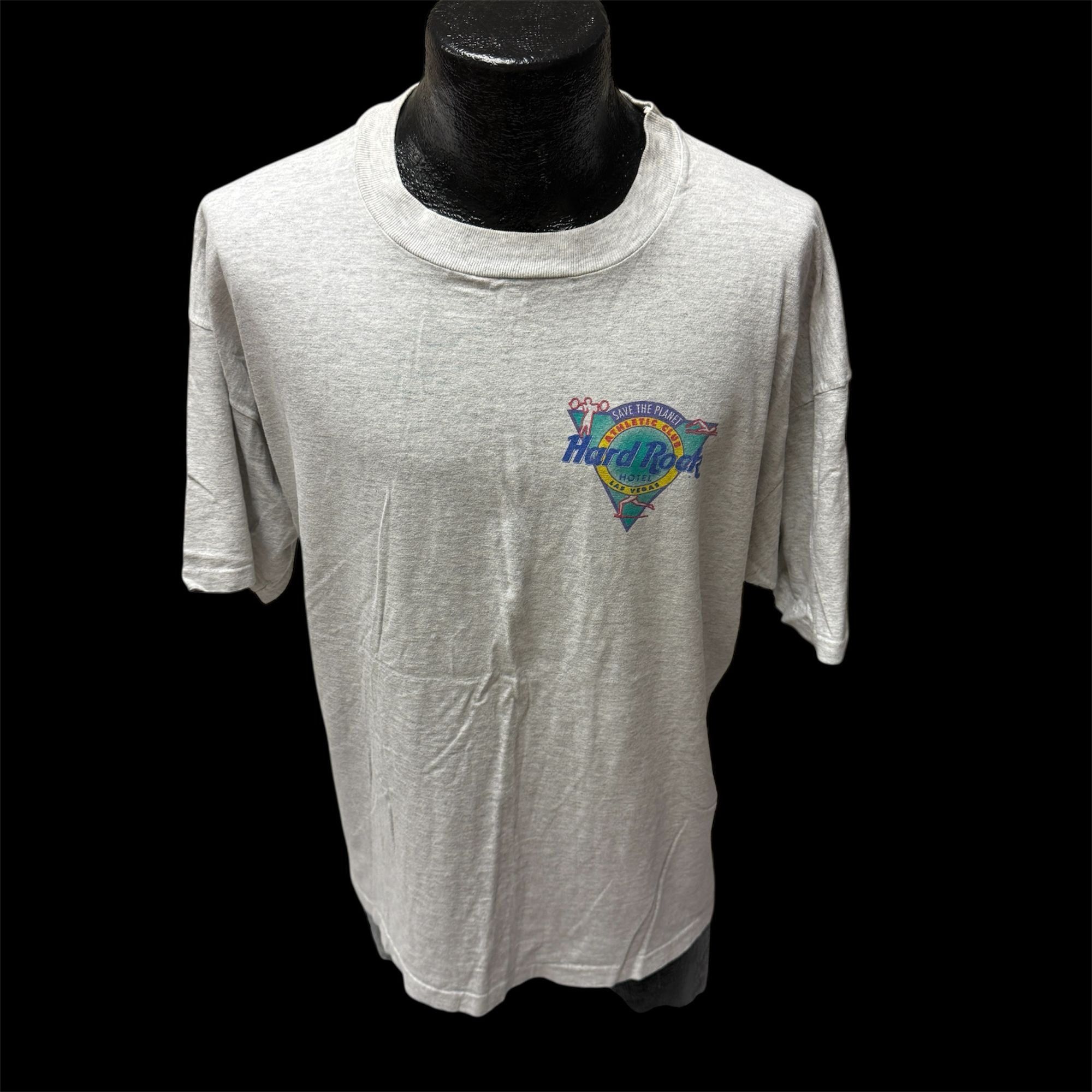 Anvil 90’s Heather Hard Rock Hotel LAS VEGAS ATHLETIC CLUB T Shirt Size US XXL / EU 58 / 5 - 3 Thumbnail